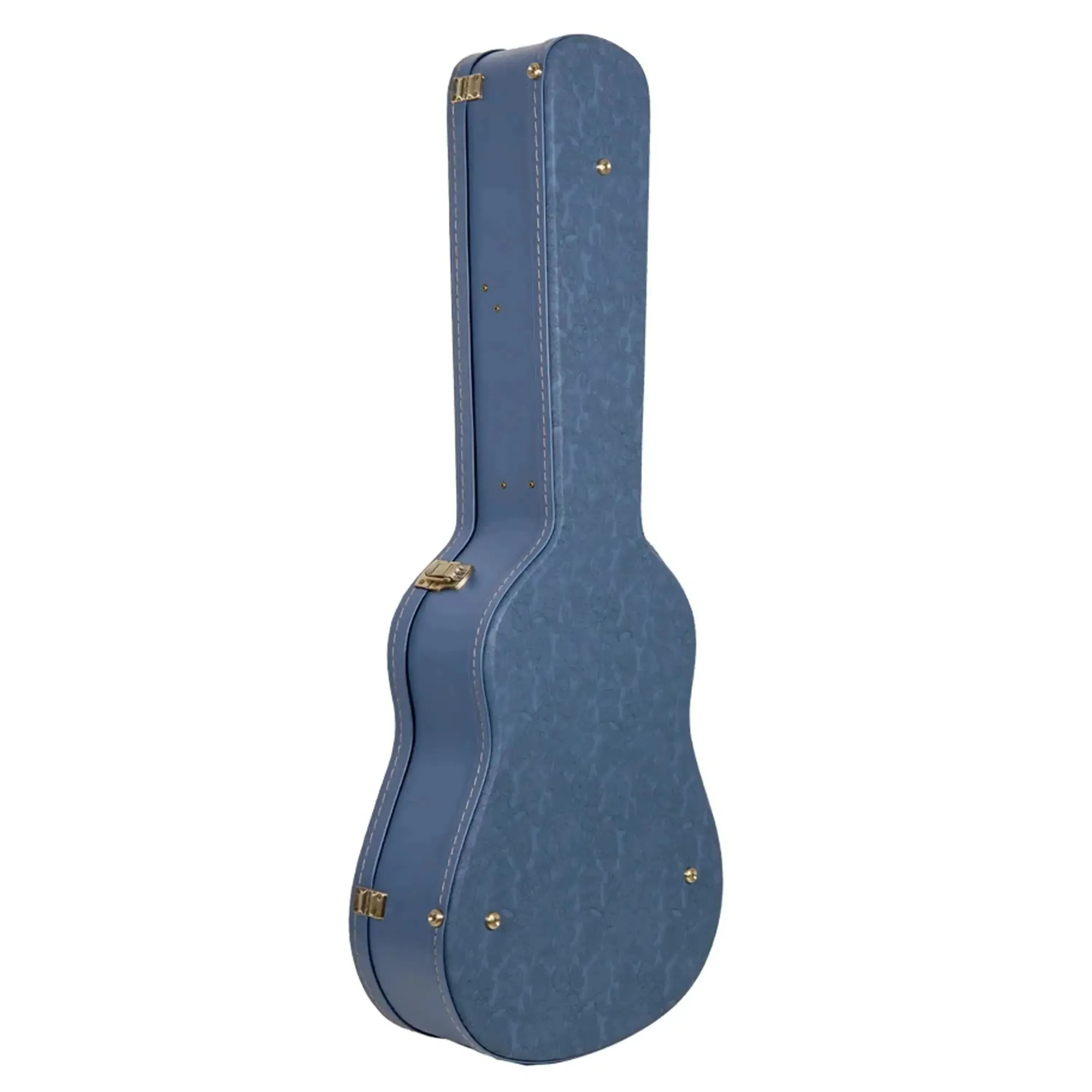 Crossrock CRW630D Wood Relief Series Jumbo Dreadnought Guitar Case - Smoke-Blue - Image 2