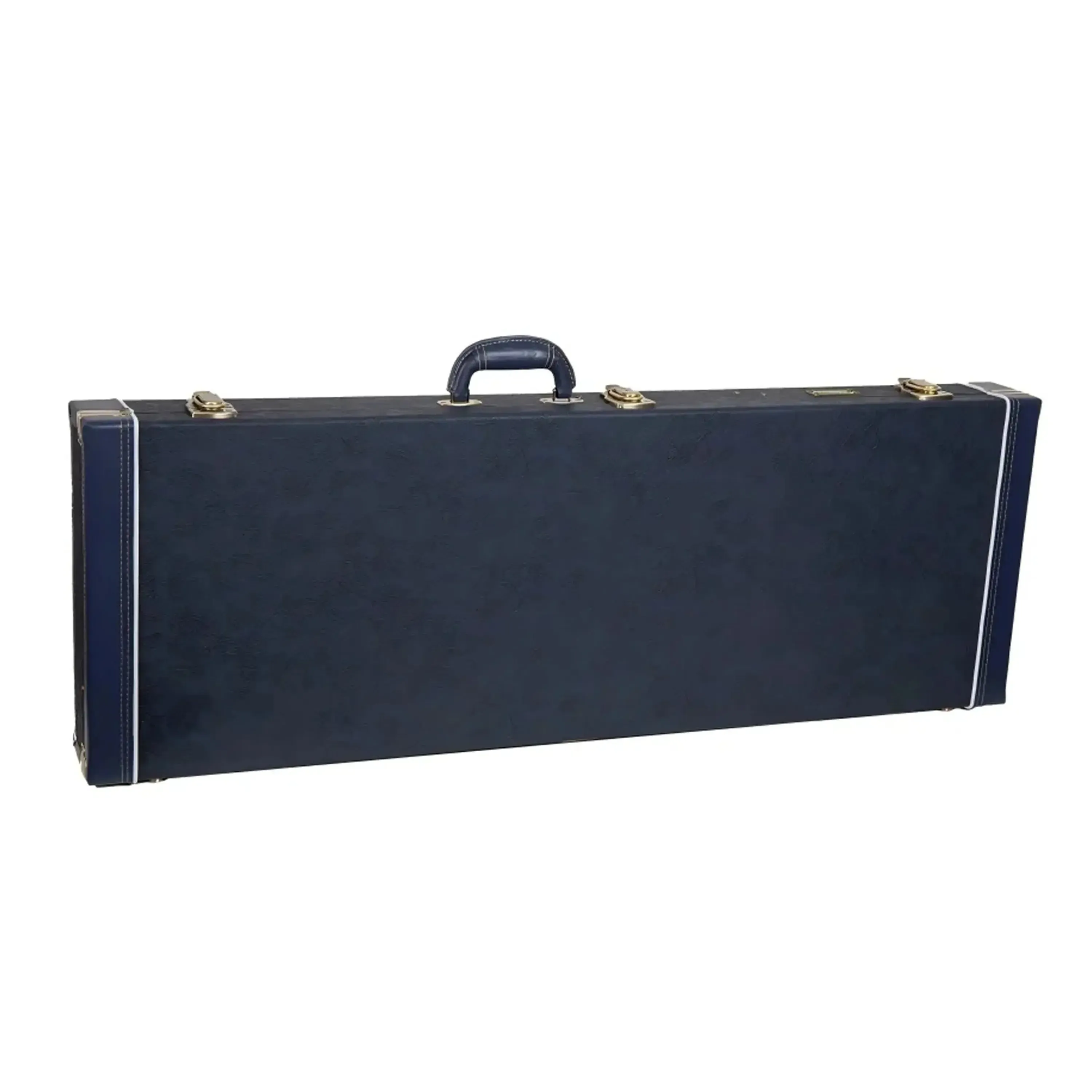 Crossrock CRW630E Wooden Electric Guitar Case - Ocean-Blue