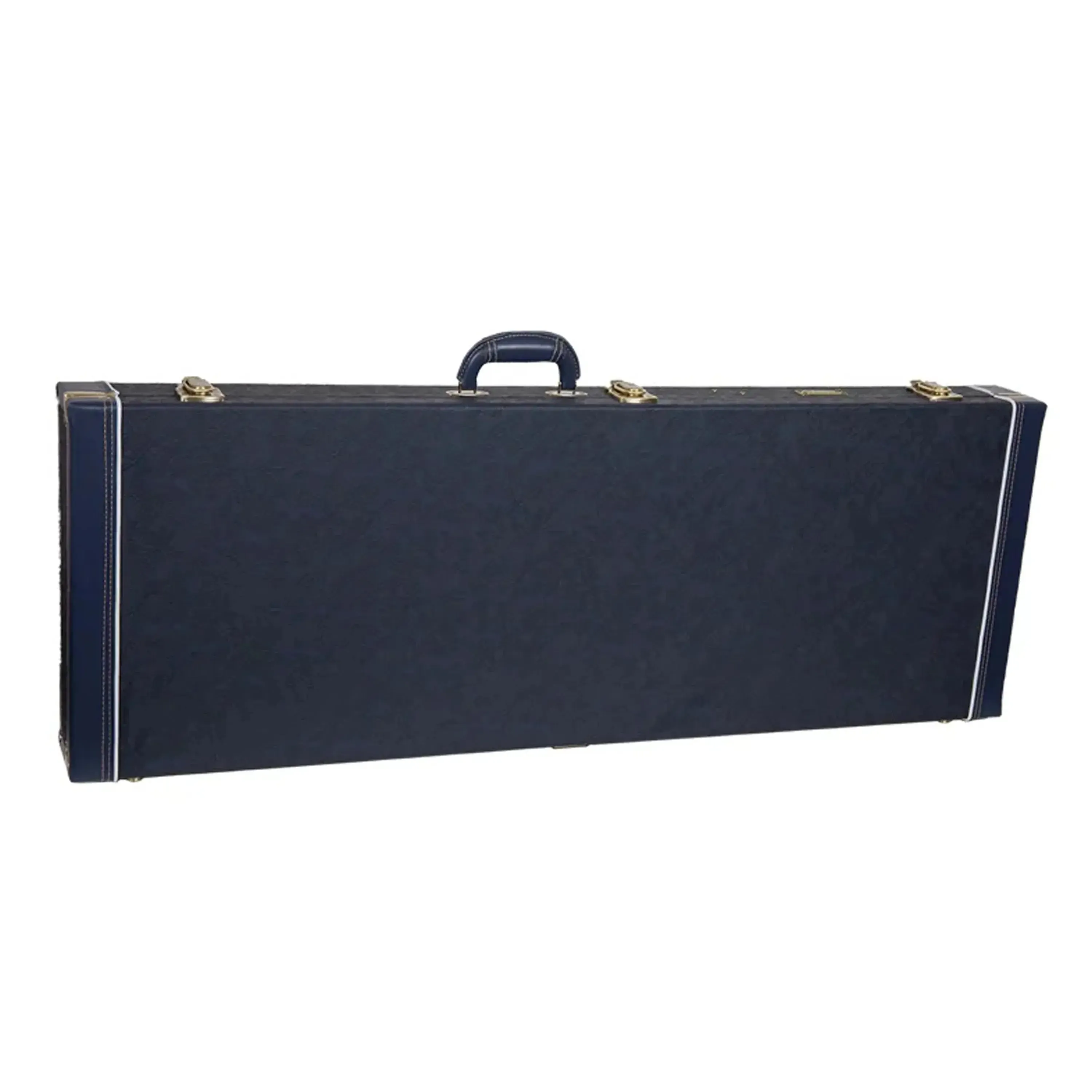 Crossrock CRW630JM Wooden Jazzmaster Style Electric Guitar Case - Ocean-Blue