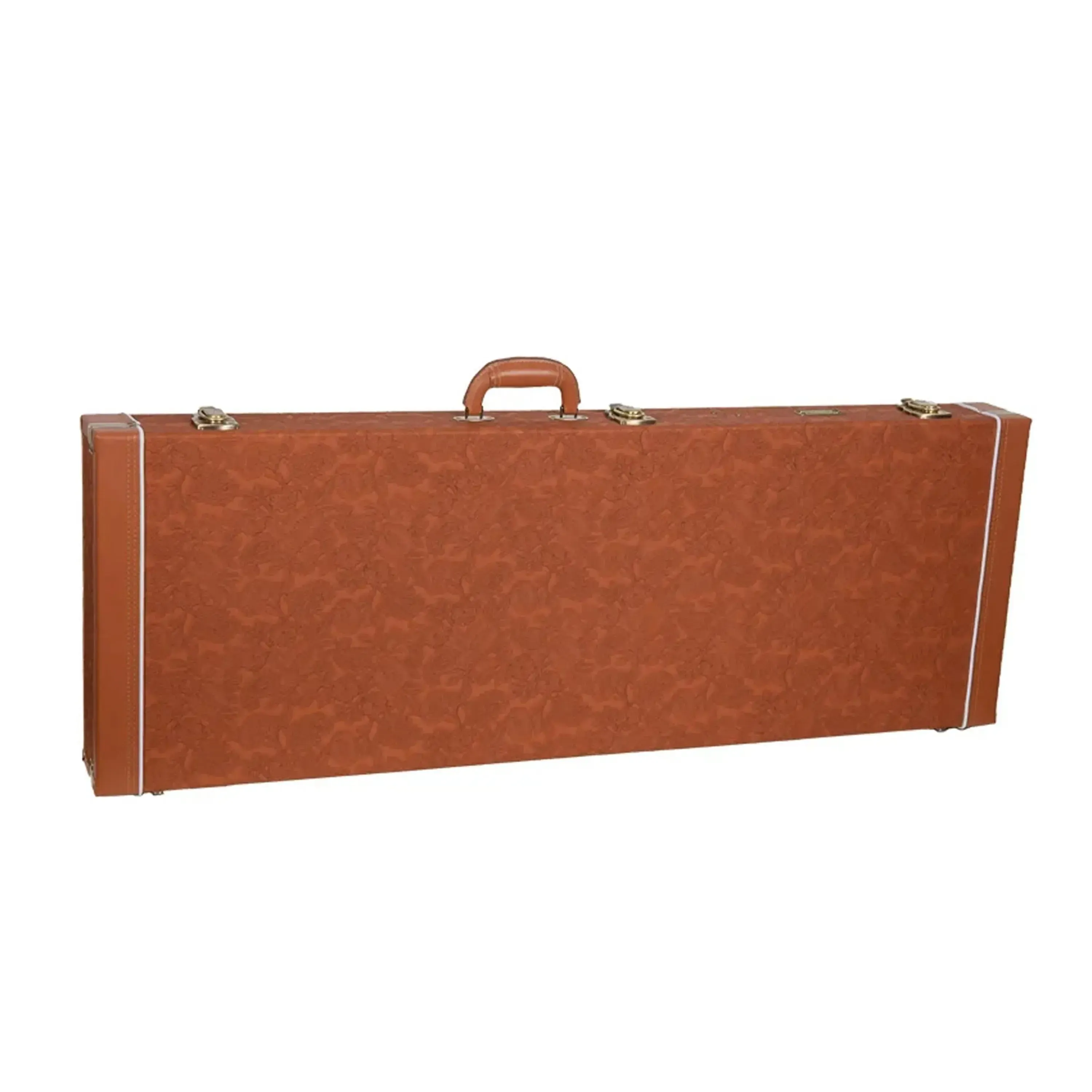 Crossrock CRW630JM Wooden Jazzmaster Style Electric Guitar Case - Red-Wood