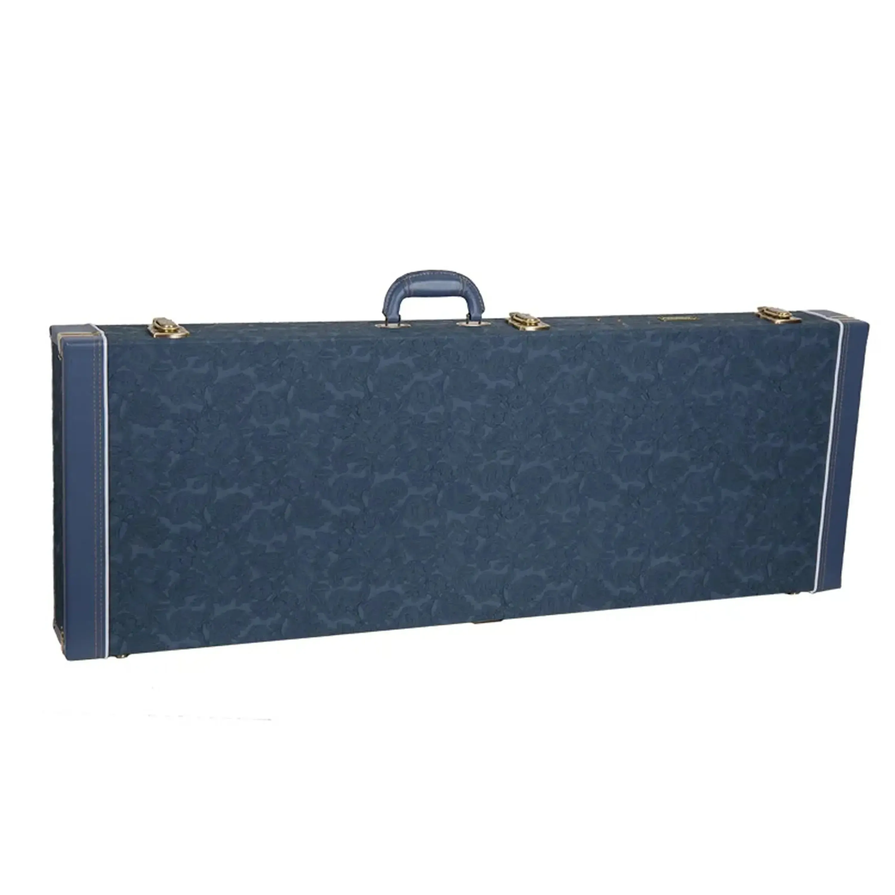 Crossrock CRW630JM Wooden Jazzmaster Style Electric Guitar Case - Smoke-Blue