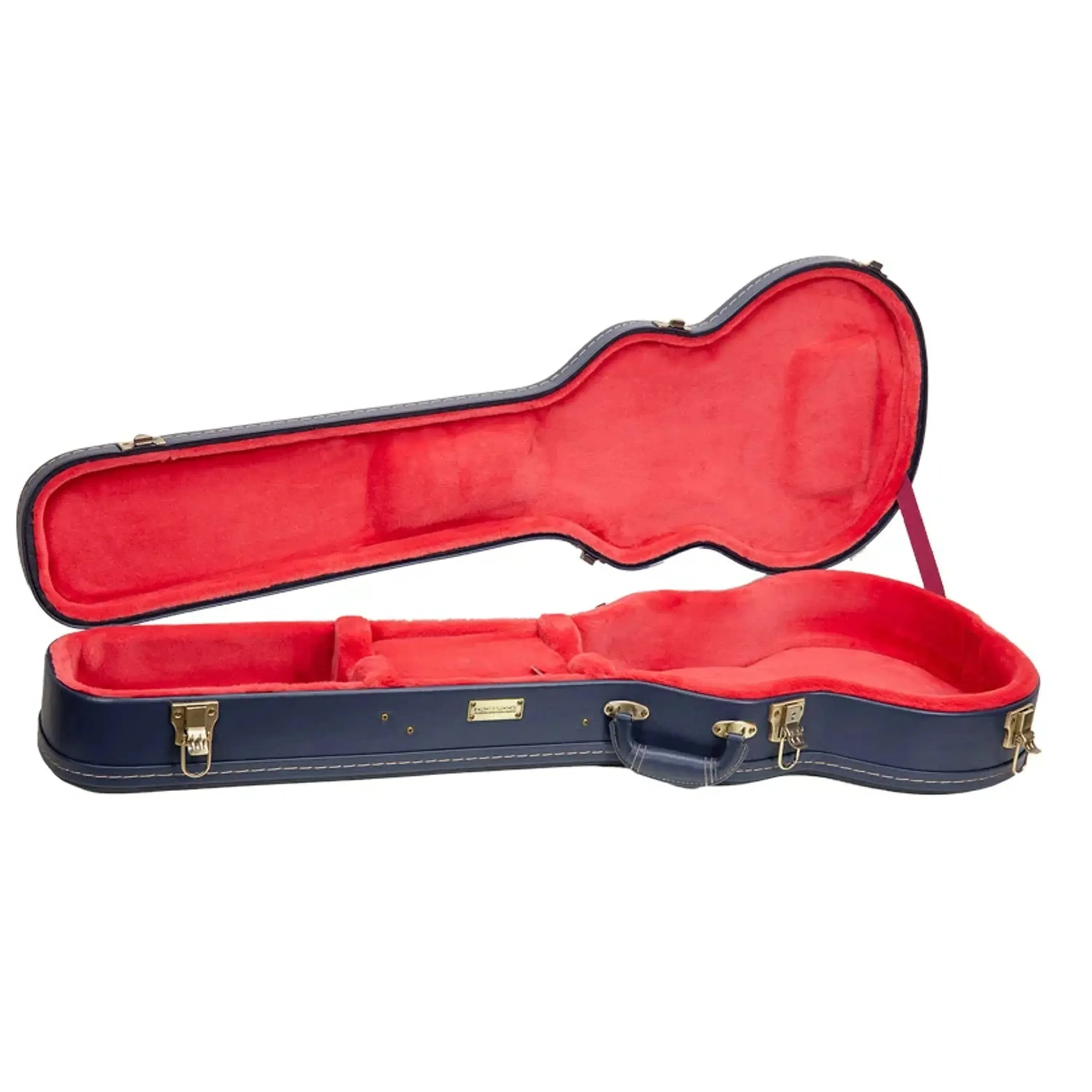 Crossrock CRW630L Les Paul Electric Guitar Case - Ocean-Blue - Image 3