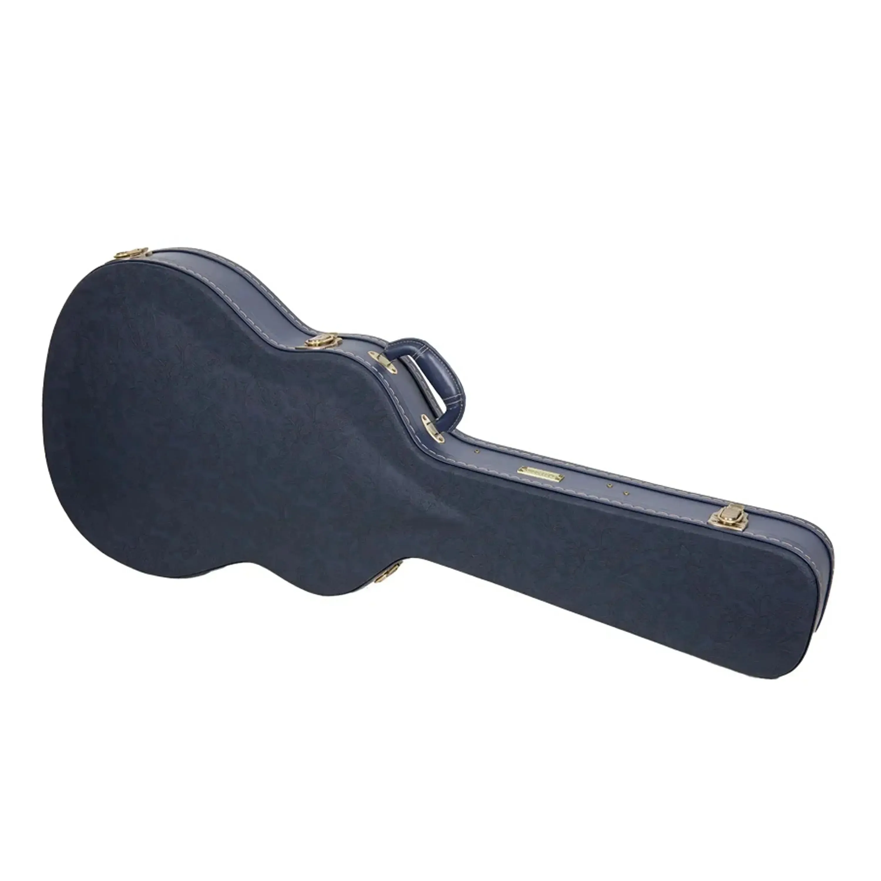 Crossrock CRW630SA Wooden Semi-Hollow Electric Guitar Case - Ocean-Blue