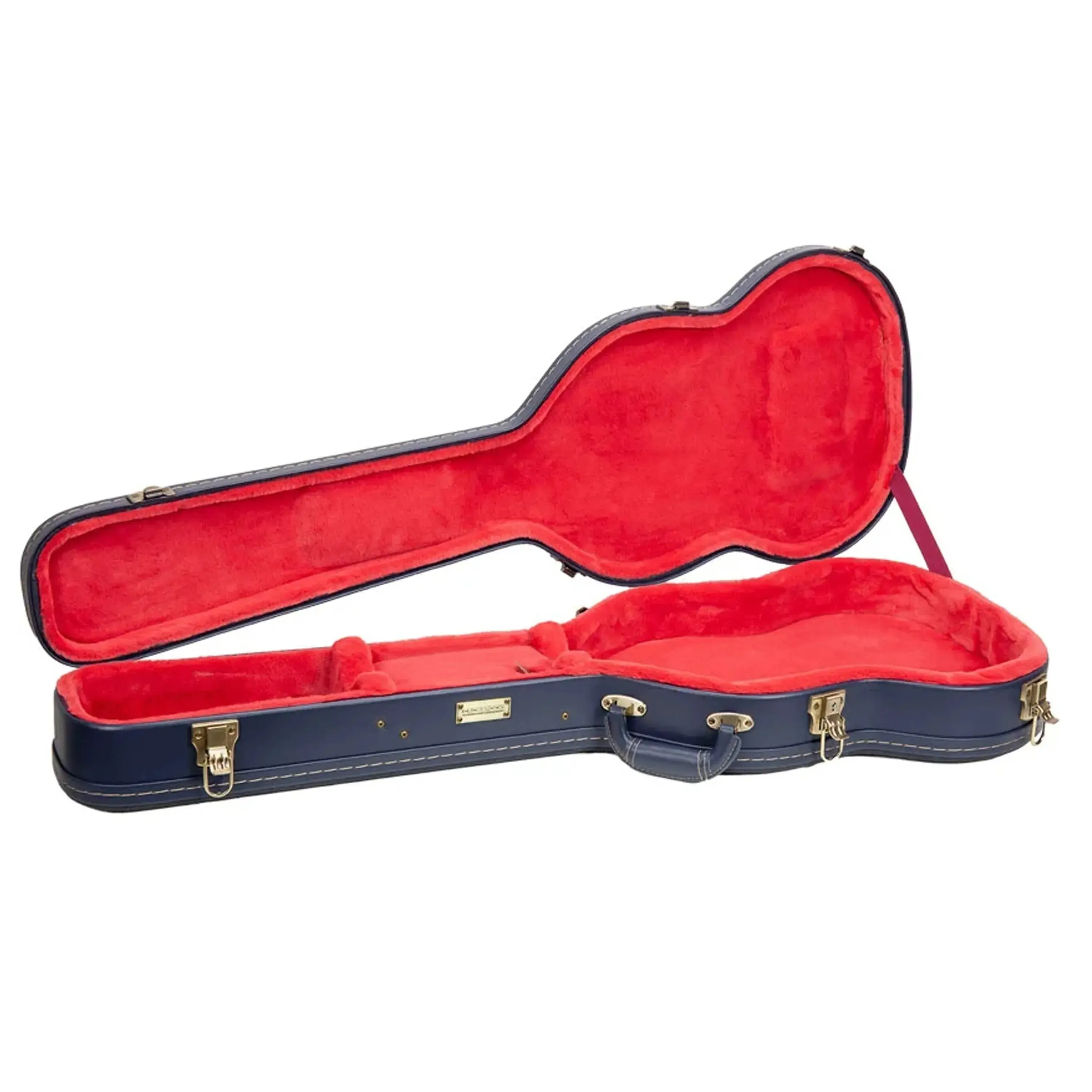 Crossrock CRW630SG SG Electric Guitar Case - Ocean-Blue - Image 3