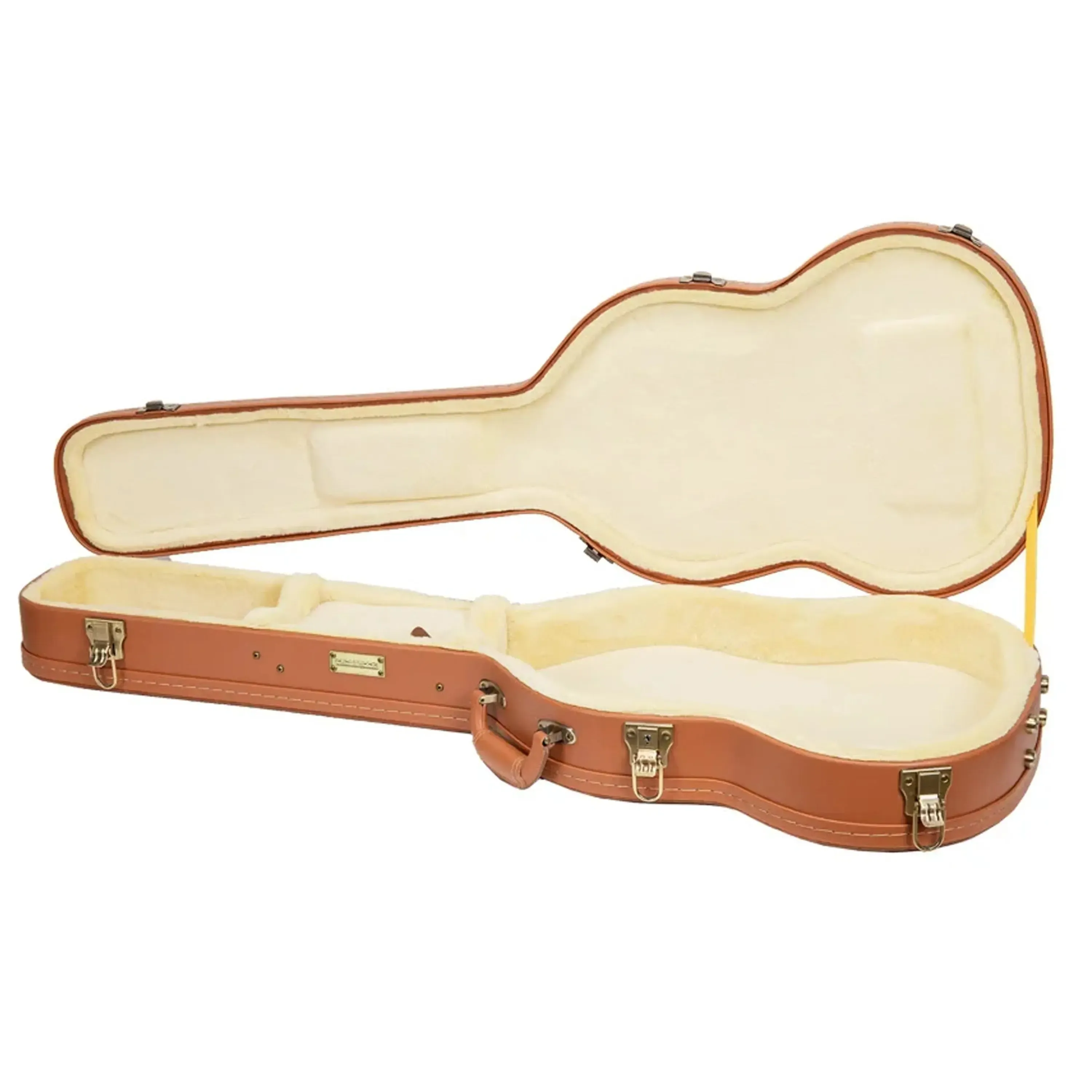 Crossrock CRW630SG SG Electric Guitar Case - Red-Wood - Image 3