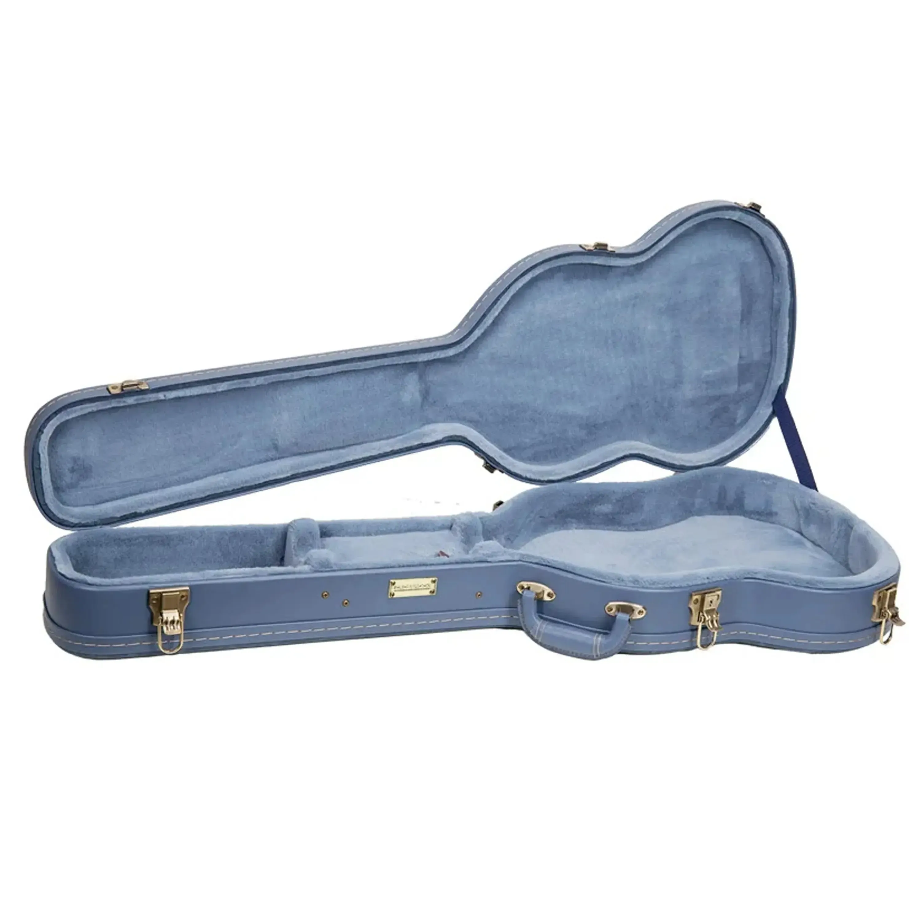 Crossrock CRW630SG SG Electric Guitar Case - Smoke-Blue - Image 3