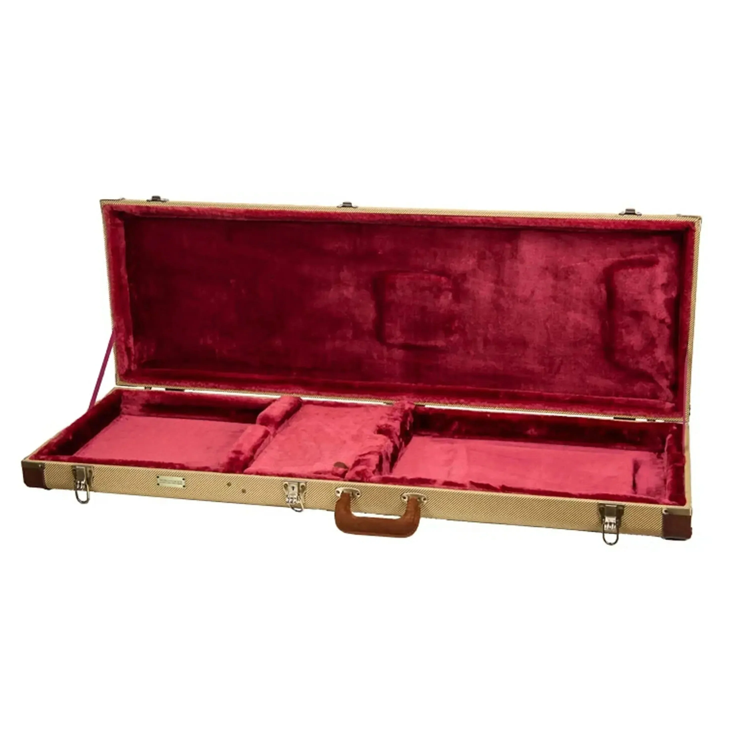 Crossrock CRW720B Master Series Electric Bass Case - Fabric-Tweed - Image 2