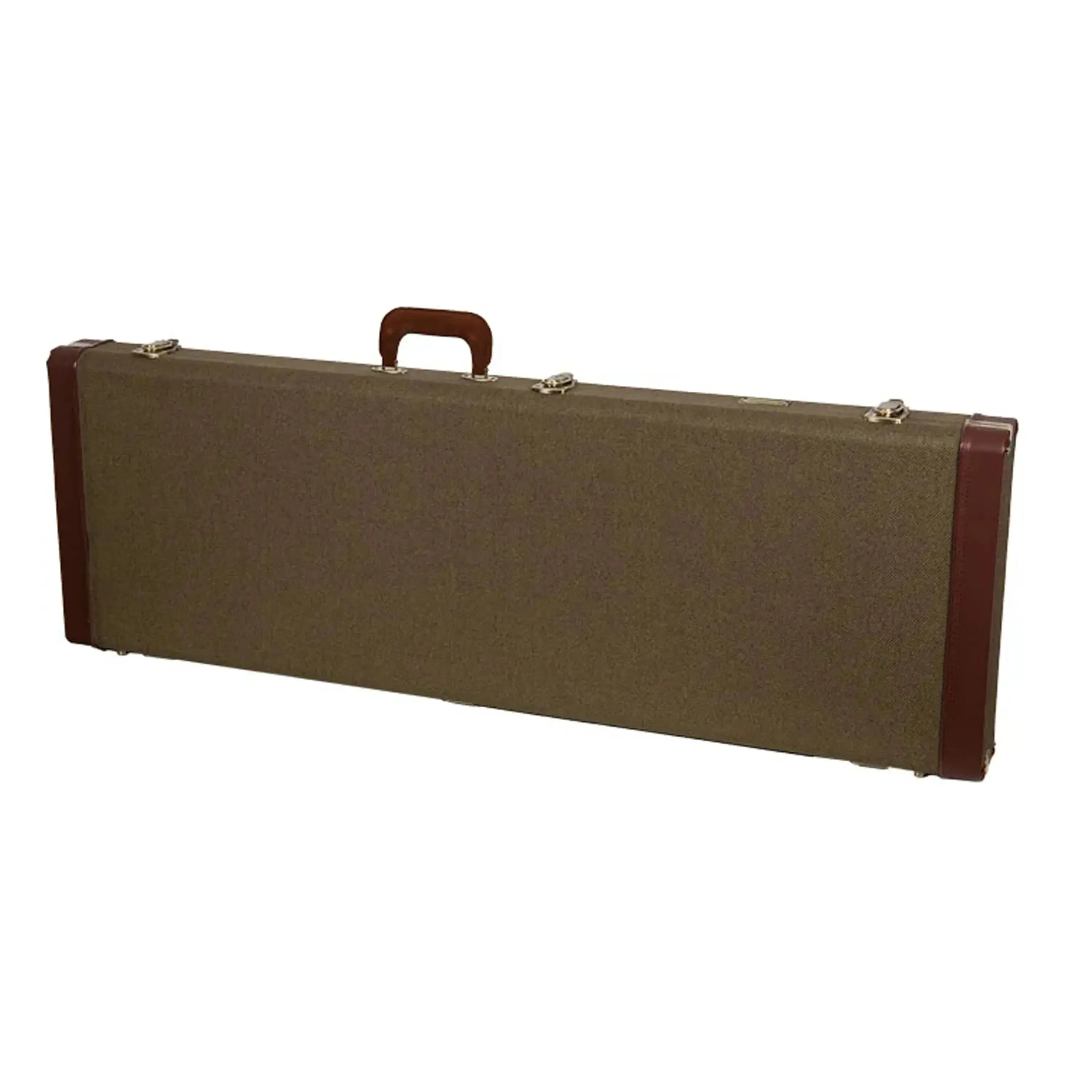 Crossrock CRW720B Master Series Electric Bass Case - Olive-Green