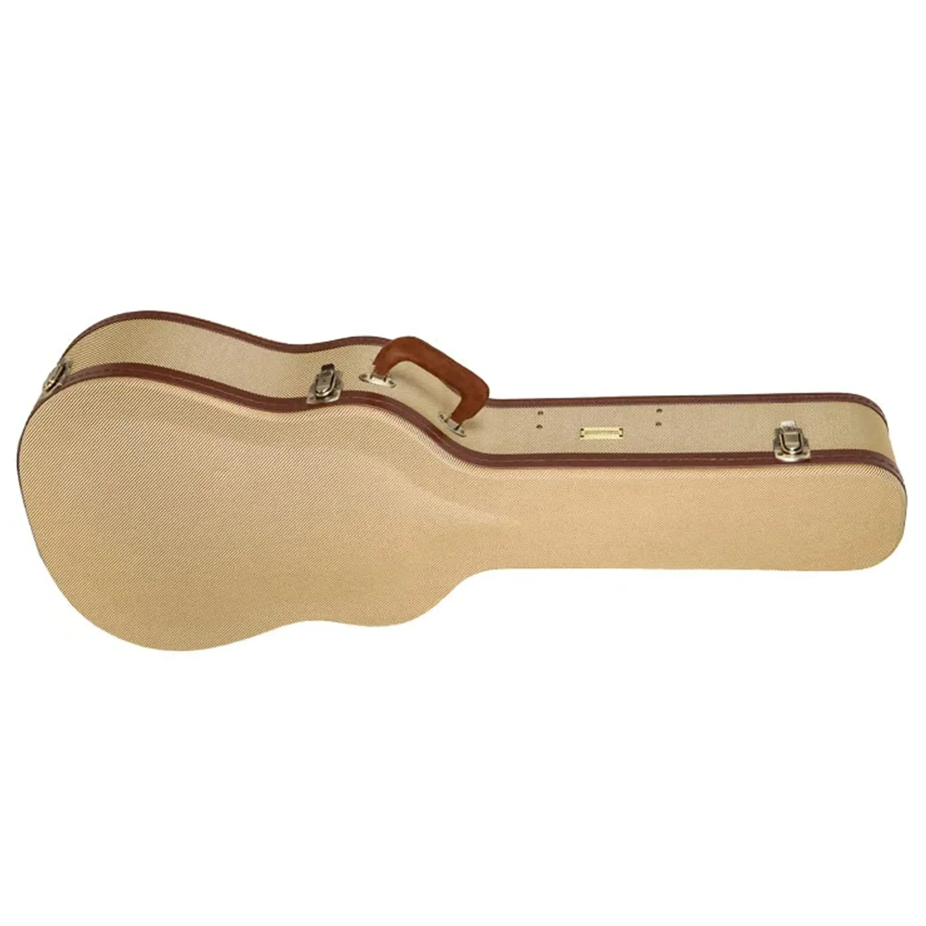 Crossrock CRW720D Wood Master Series Jumbo Dreadnought Guitar Case - Fabric-Tweed