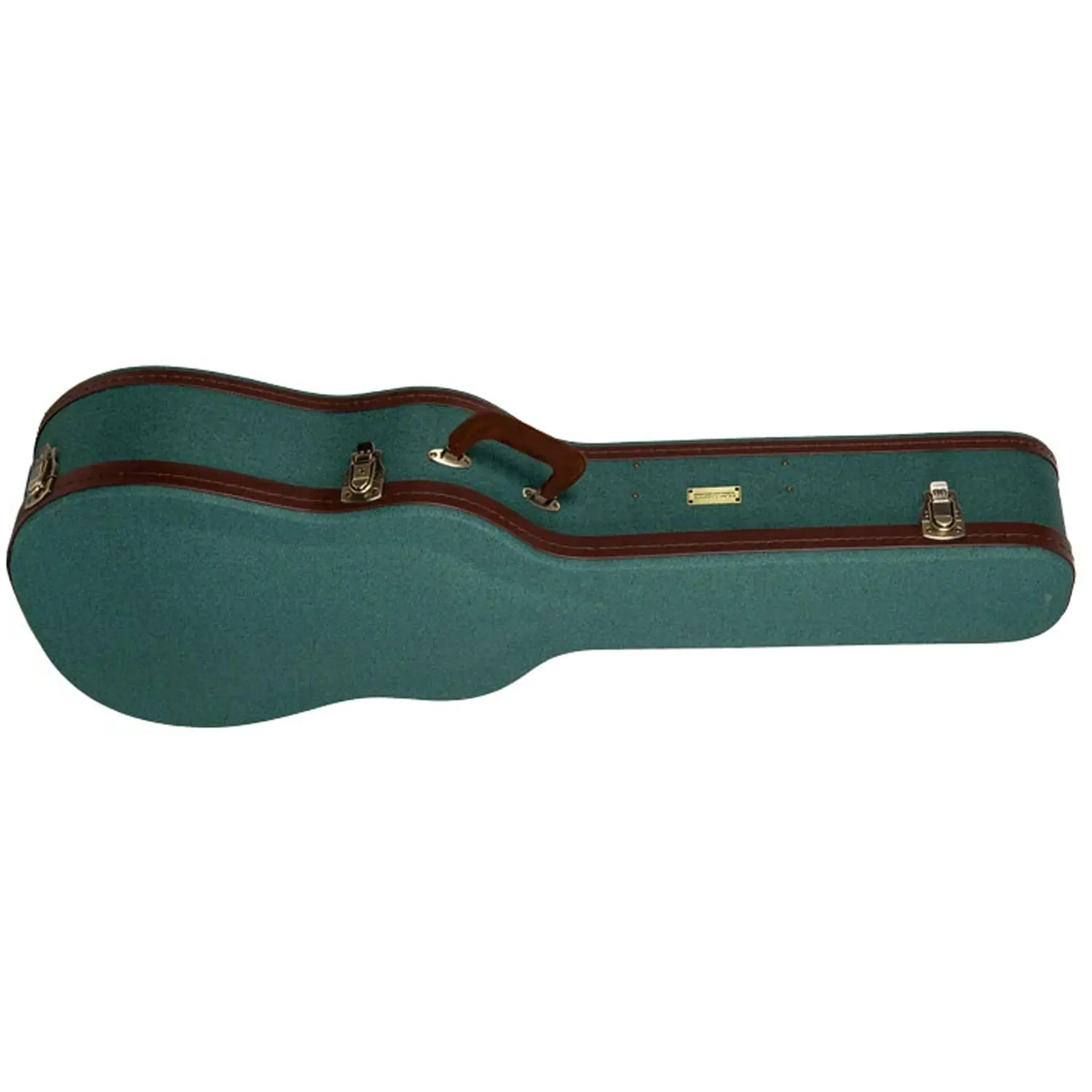 Crossrock CRW720D Wood Master Series Jumbo Dreadnought Guitar Case - Malachite-Blue
