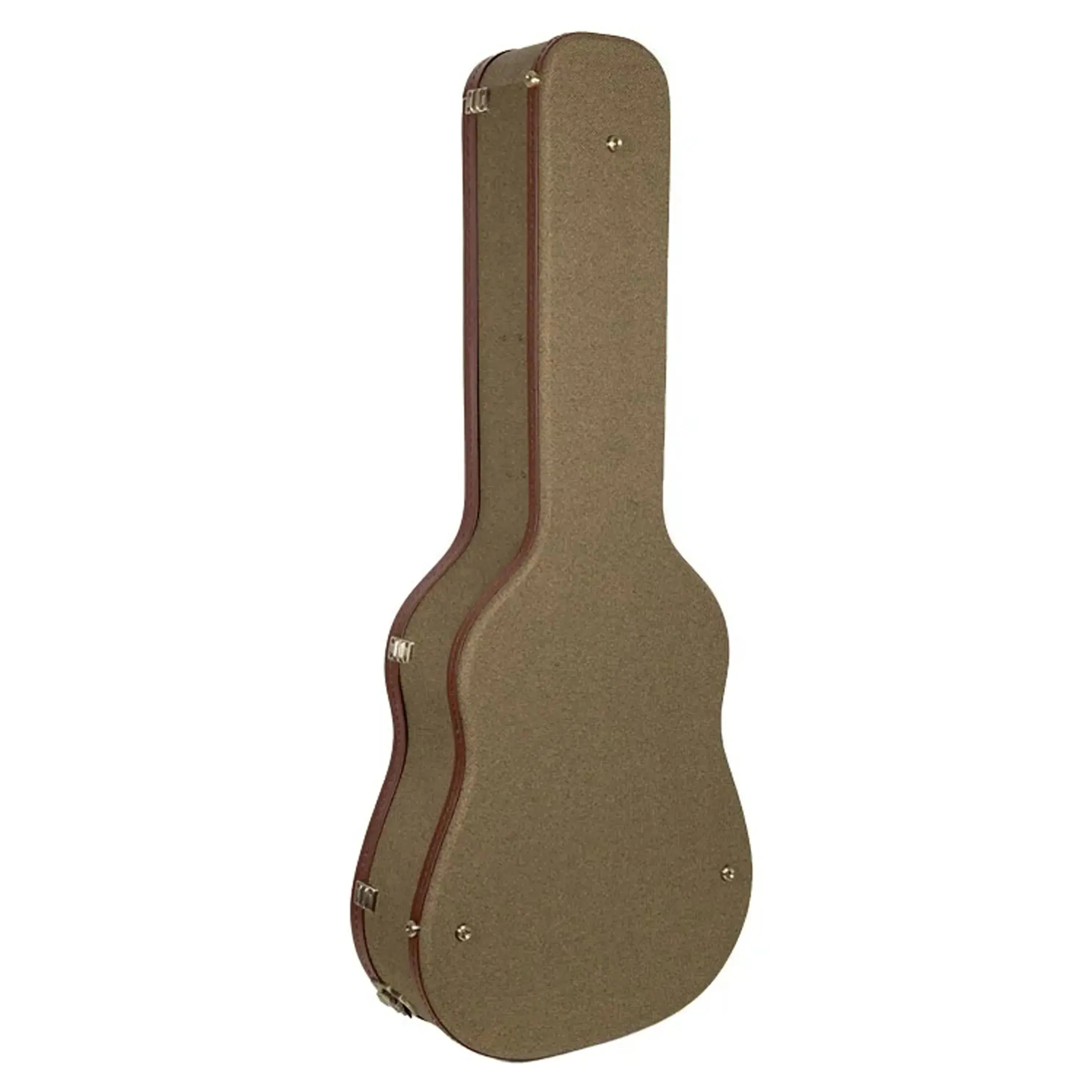 Crossrock CRW720D Wood Master Series Jumbo Dreadnought Guitar Case - Olive-Green - Image 2