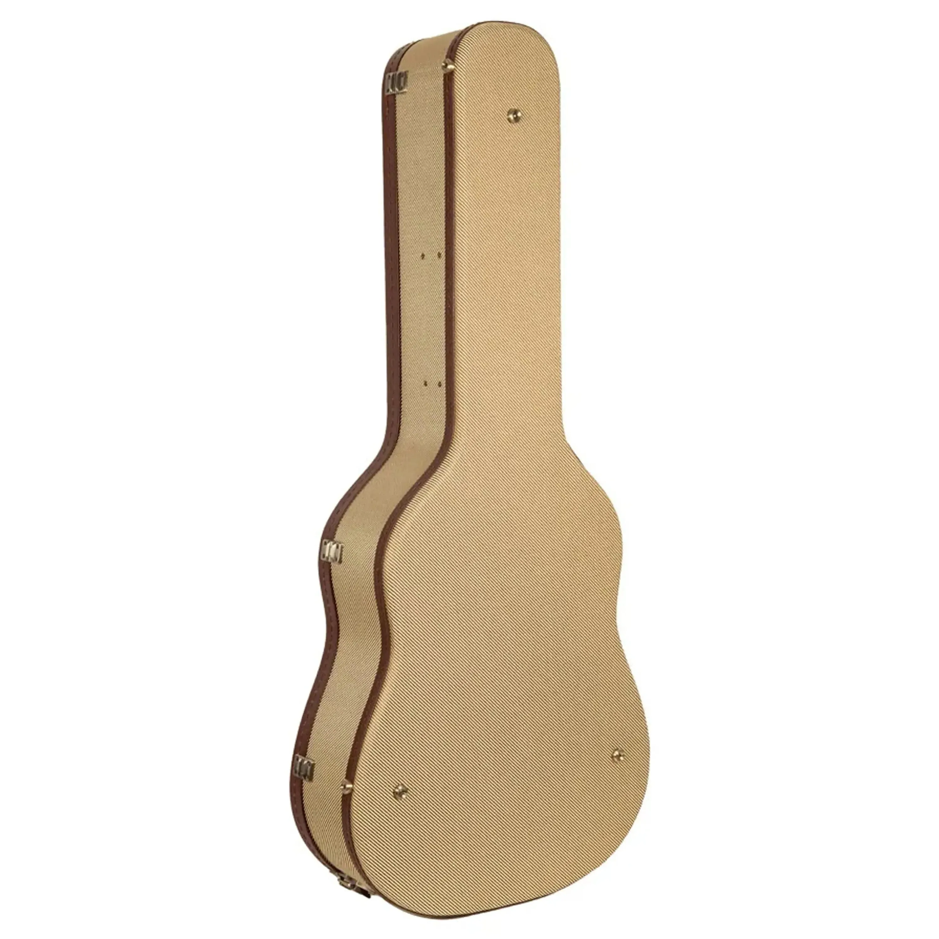 Crossrock CRW720D28 Wood Master Series Dreadnought Guitar Case - Fabric-Tweed - Image 2