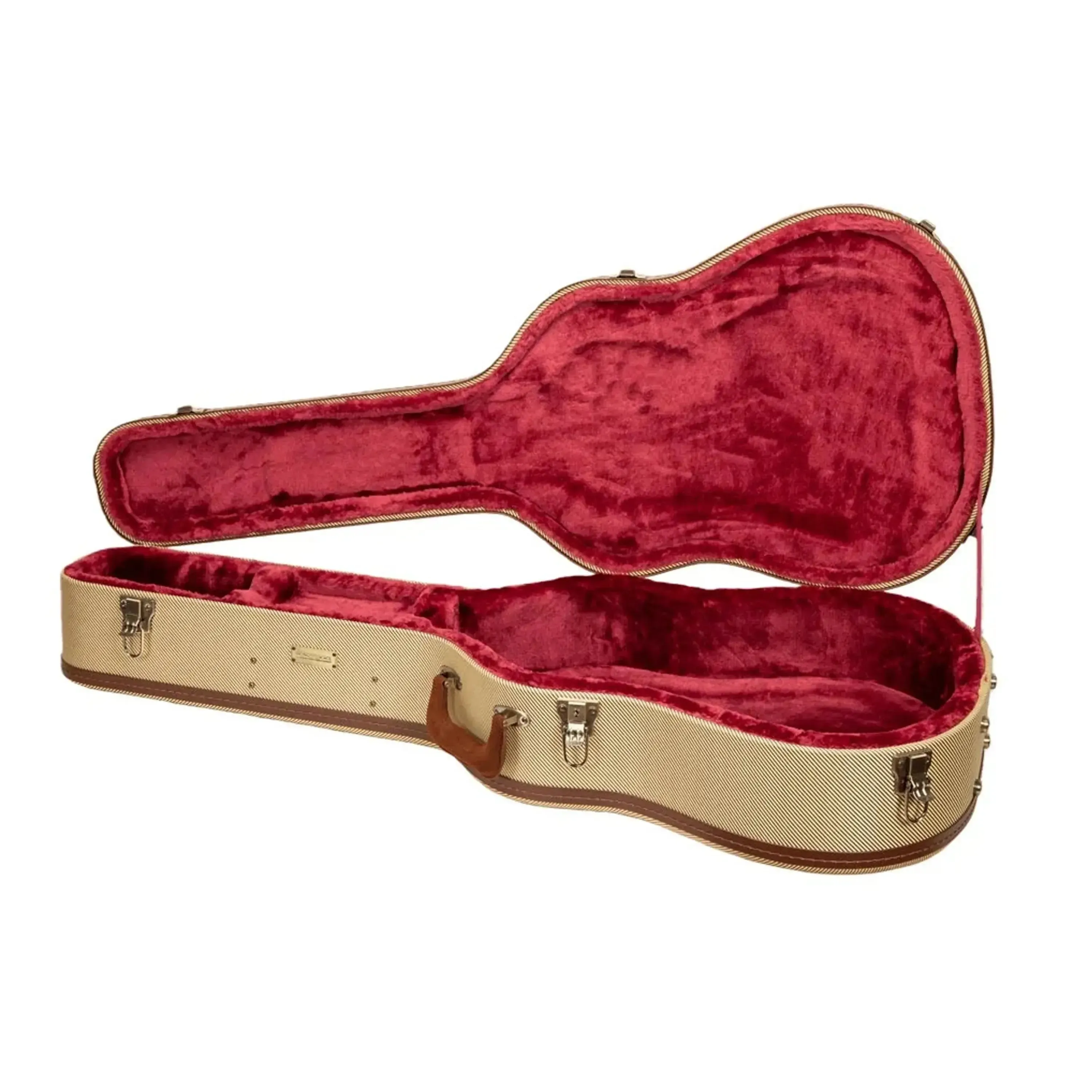 Crossrock CRW720D28 Wood Master Series Dreadnought Guitar Case - Fabric-Tweed - Image 3