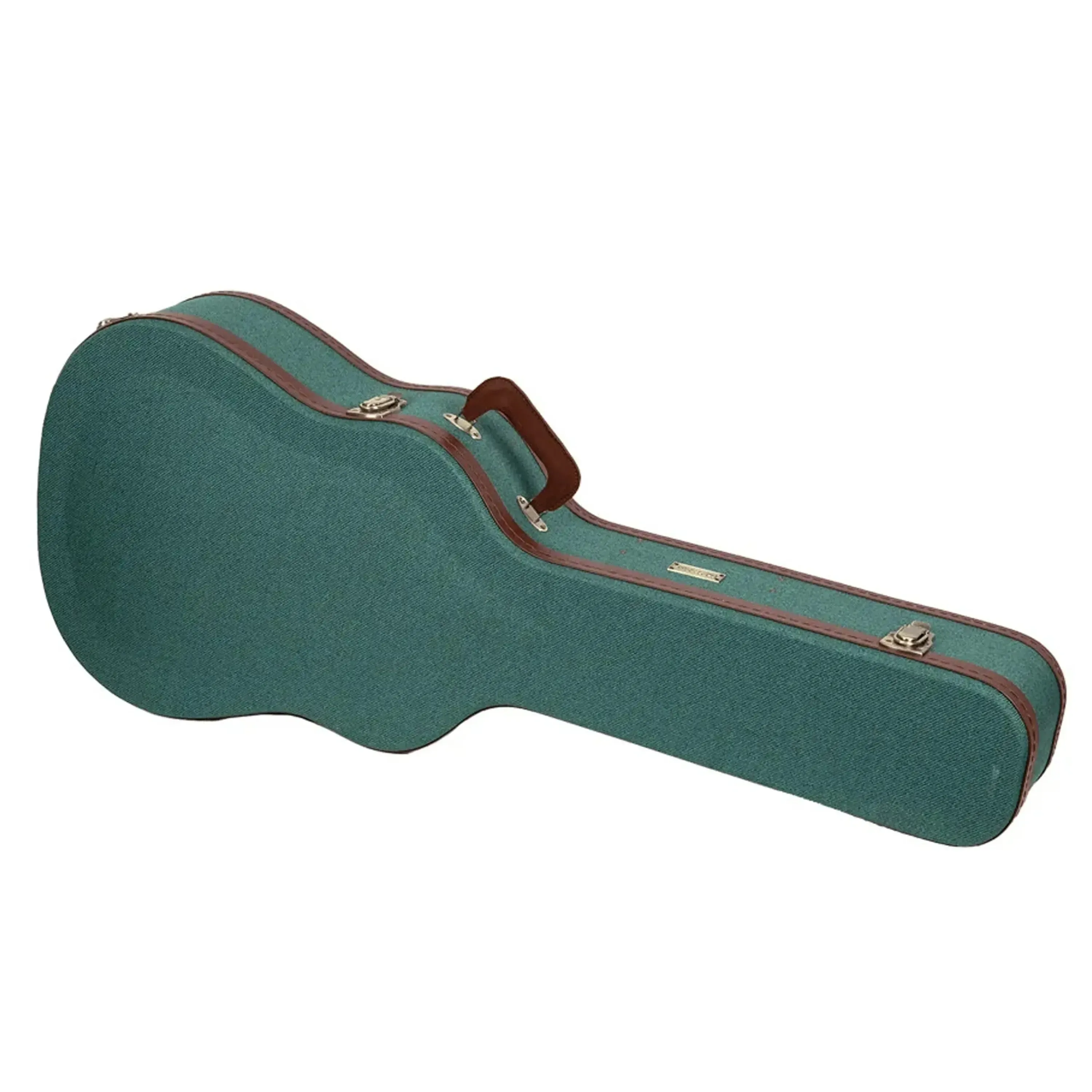 Crossrock CRW720D28 Wood Master Series Dreadnought Guitar Case - Malachite-Blue
