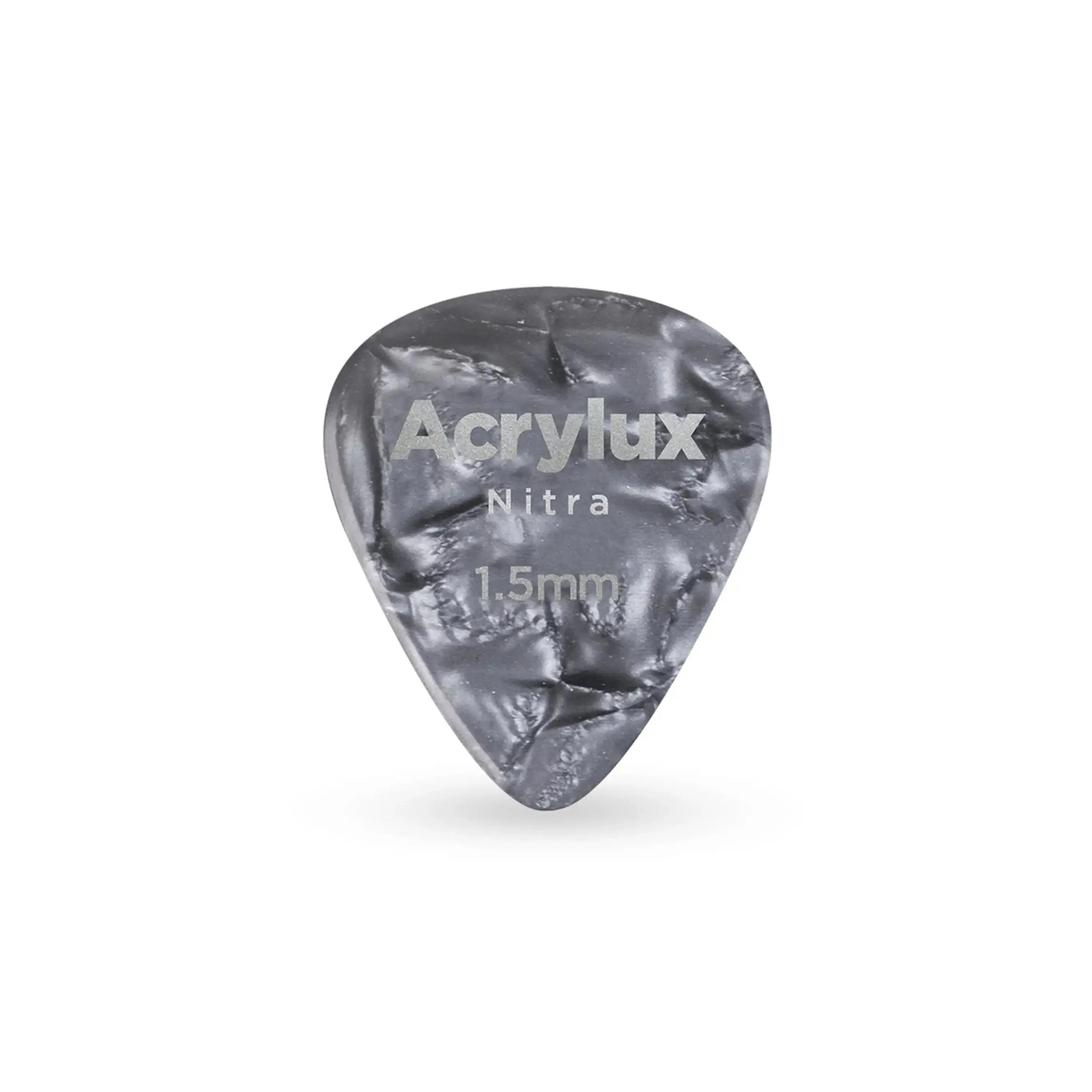 D'Addario Acrylux Nitra 1.5mm Guitar Picks - 3 Pack - Image 2