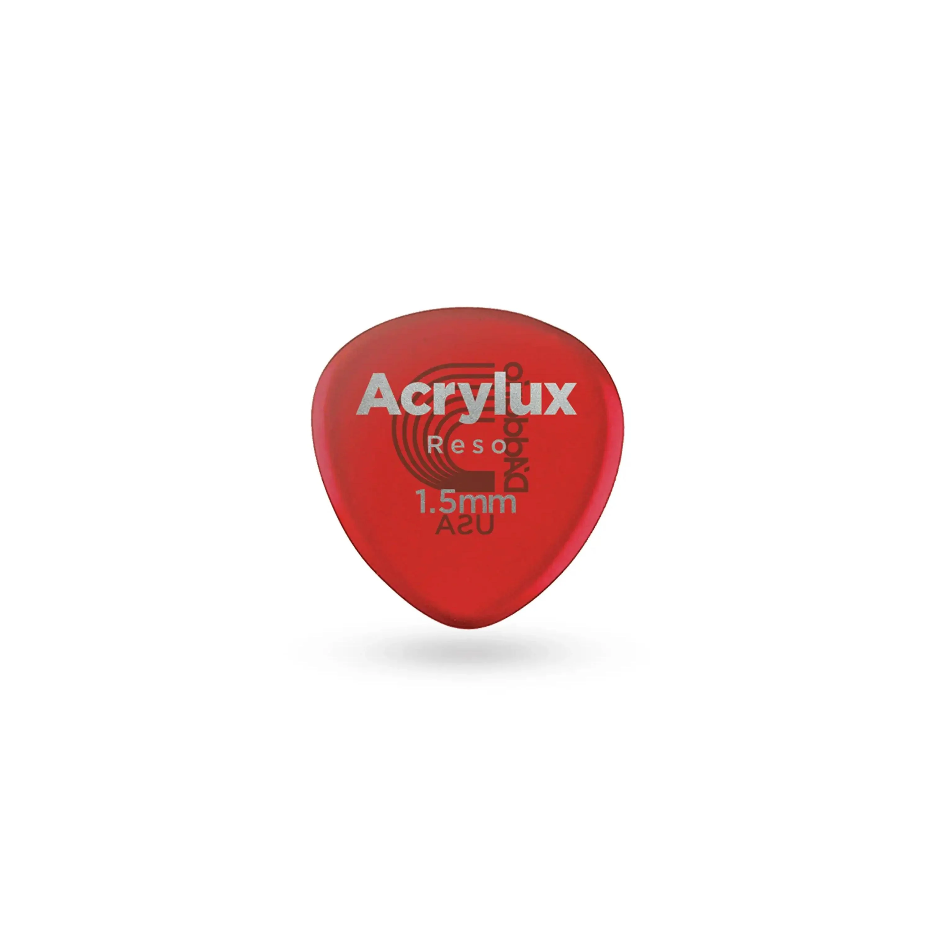 D'Addario Acrylux Reso 1.5mm Mandolin Picks - 3 Pack - Image 2