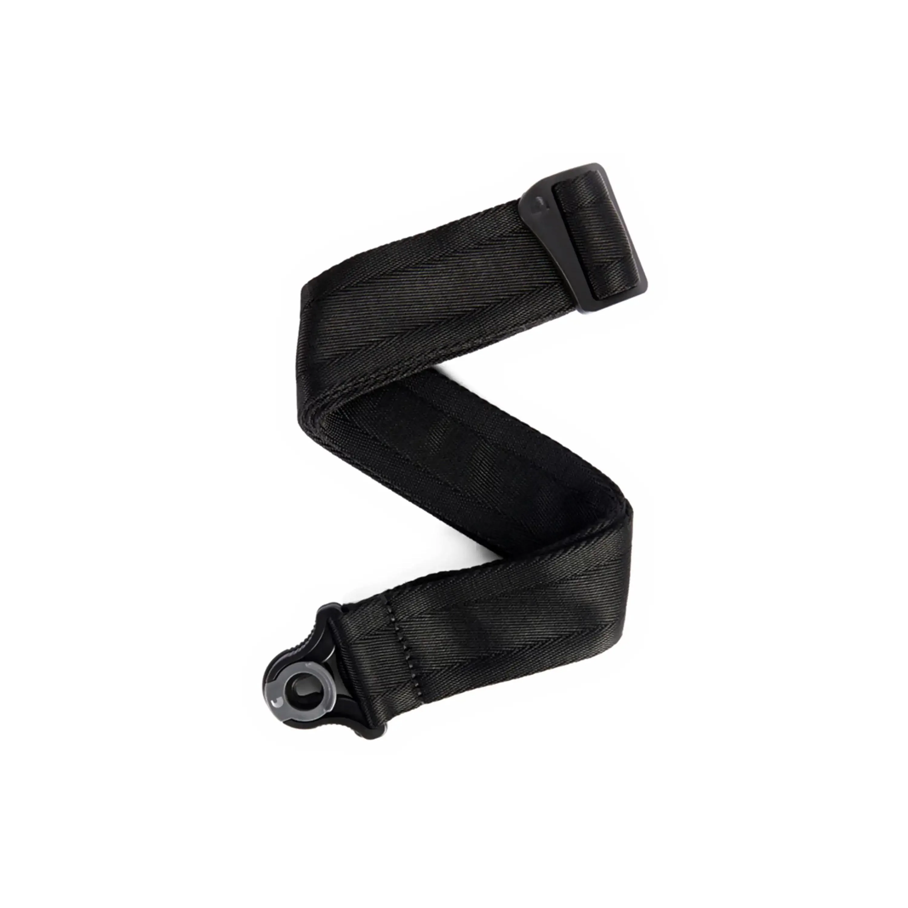 D'Addario Auto Lock Nylon Guitar Strap - Black