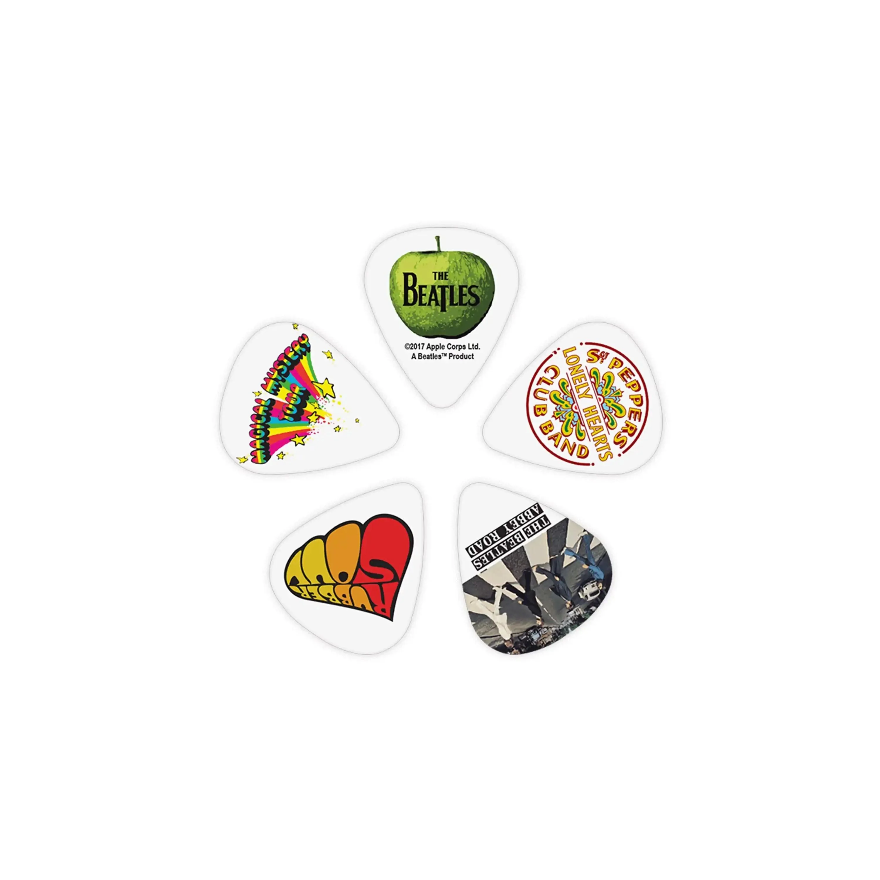 D'Addario Beatles Classic Album Picks Medium .70mm - 10 Pack - Image 2