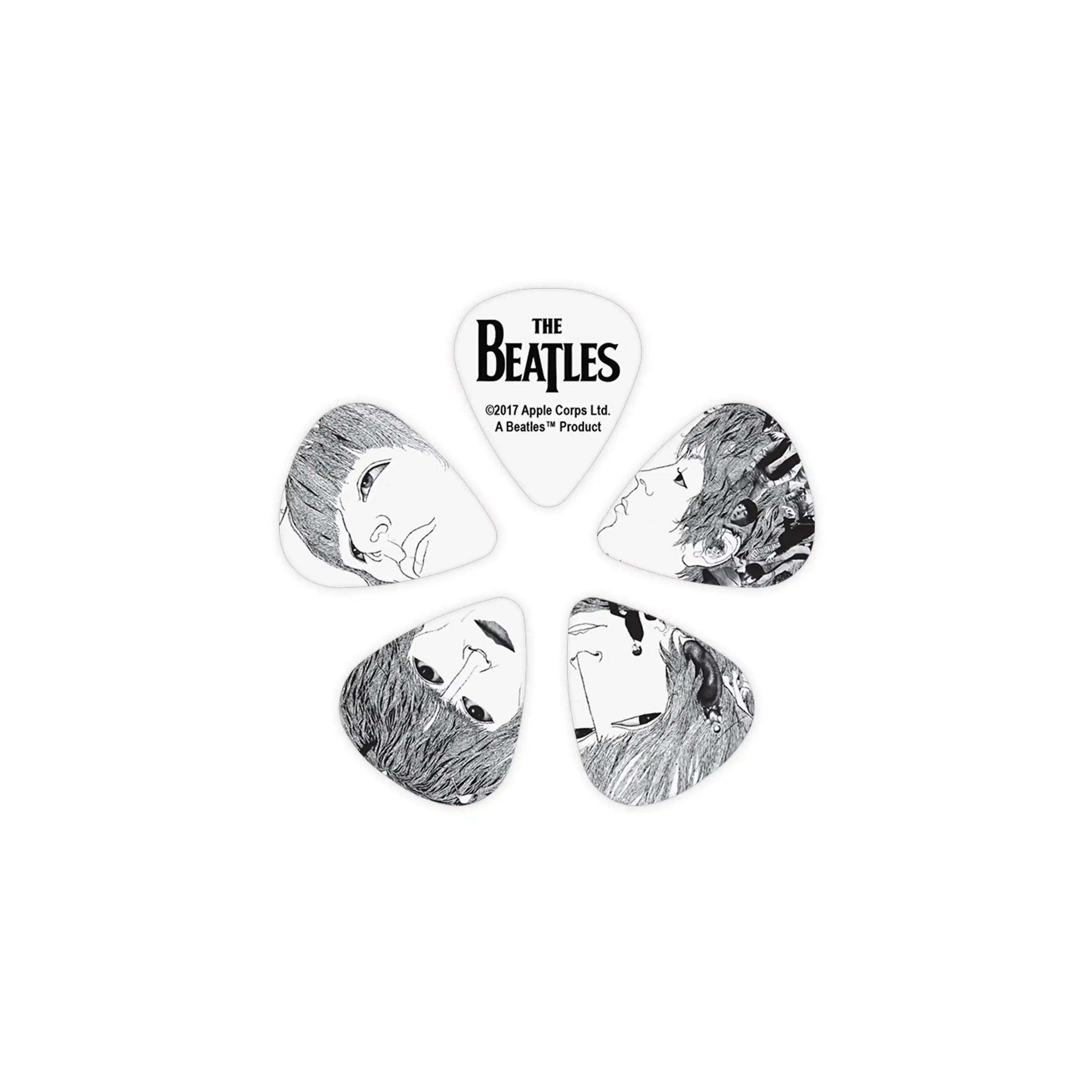 D'Addario Beatles Revolver .70mm Guitar Picks - 10 Pack - Image 2