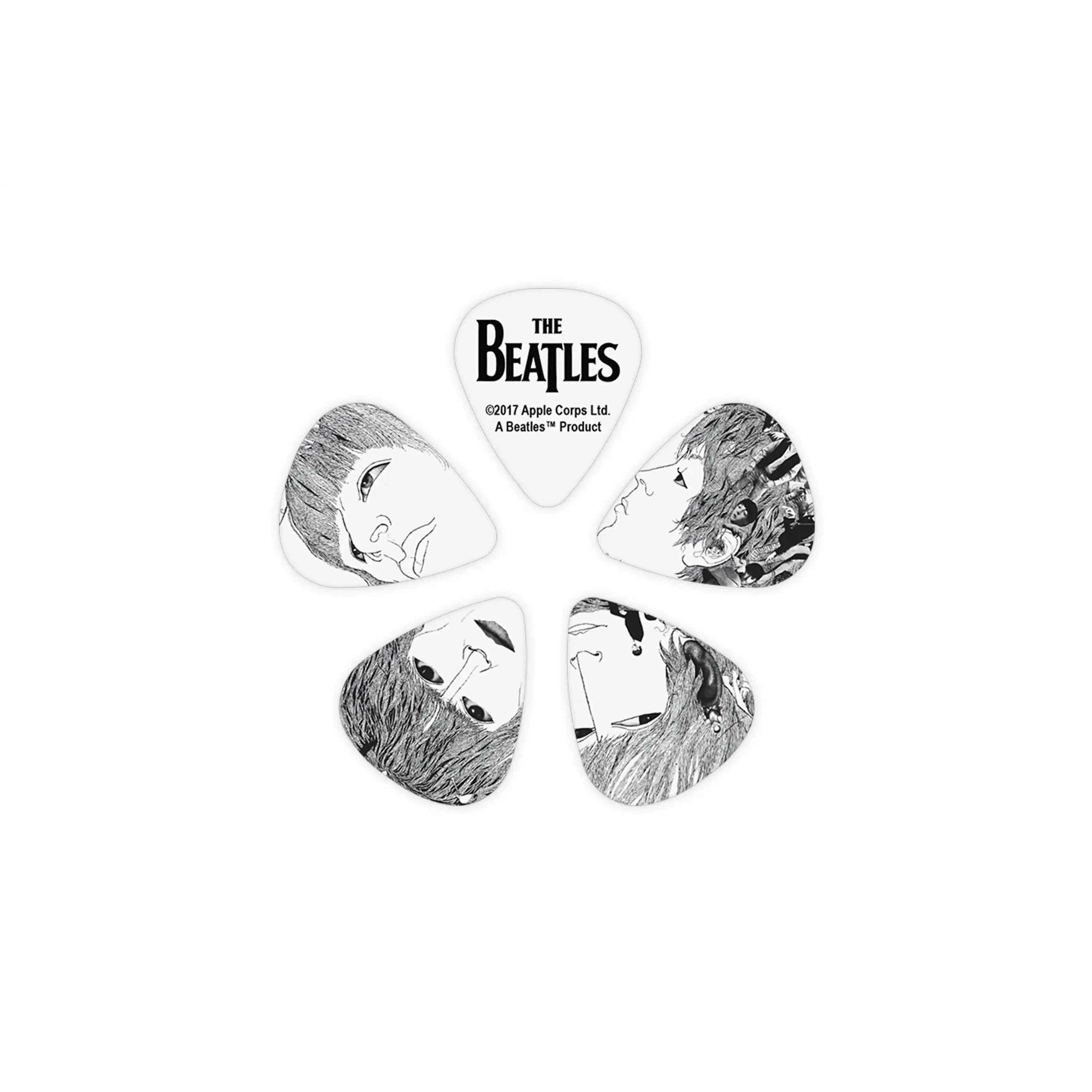 D'Addario Beatles Revolver Picks Heavy 1.0mm - 10 Pack - Image 2