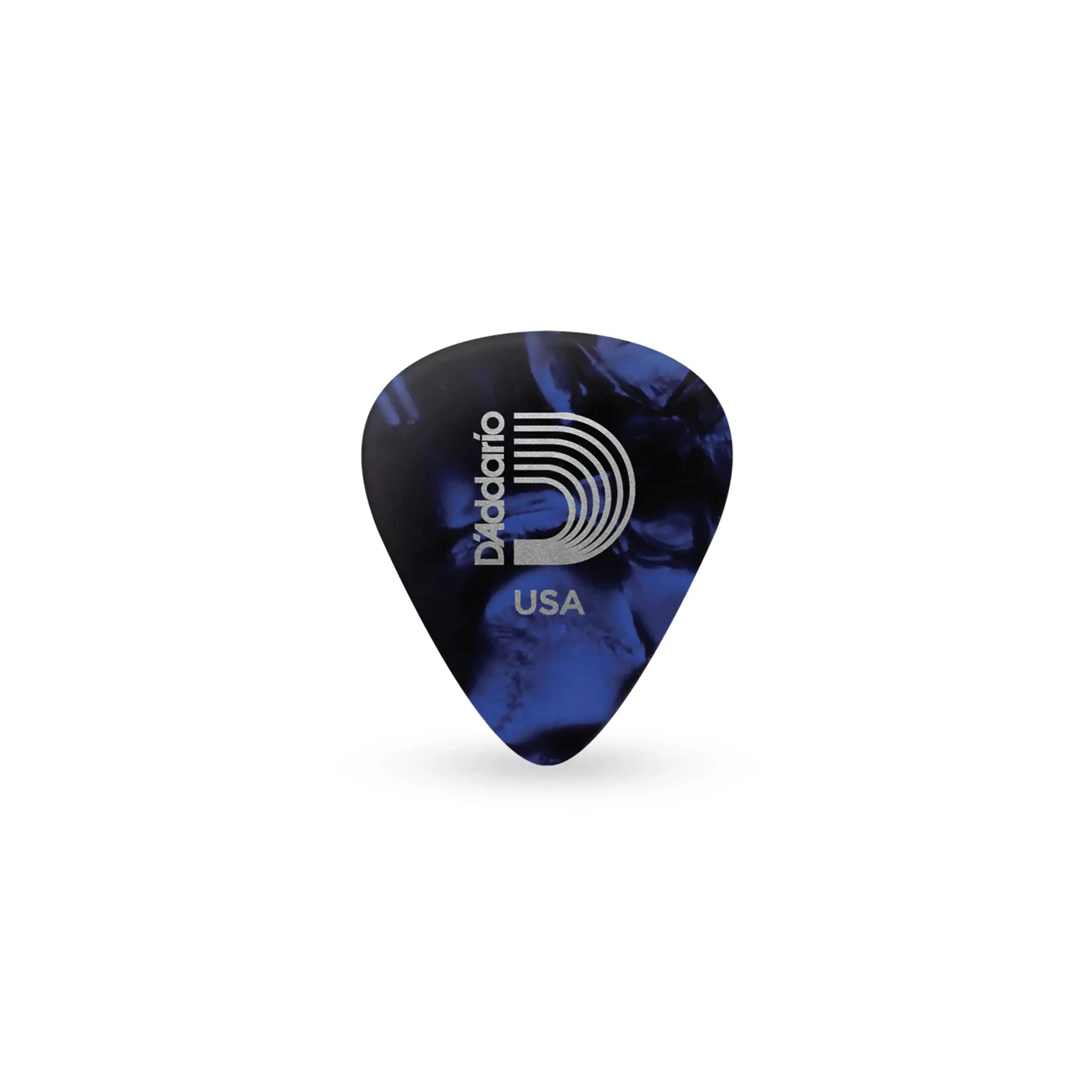 D'Addario Blue Pearl Celluloid Guitar Picks Medium .70mm - 10 Pack