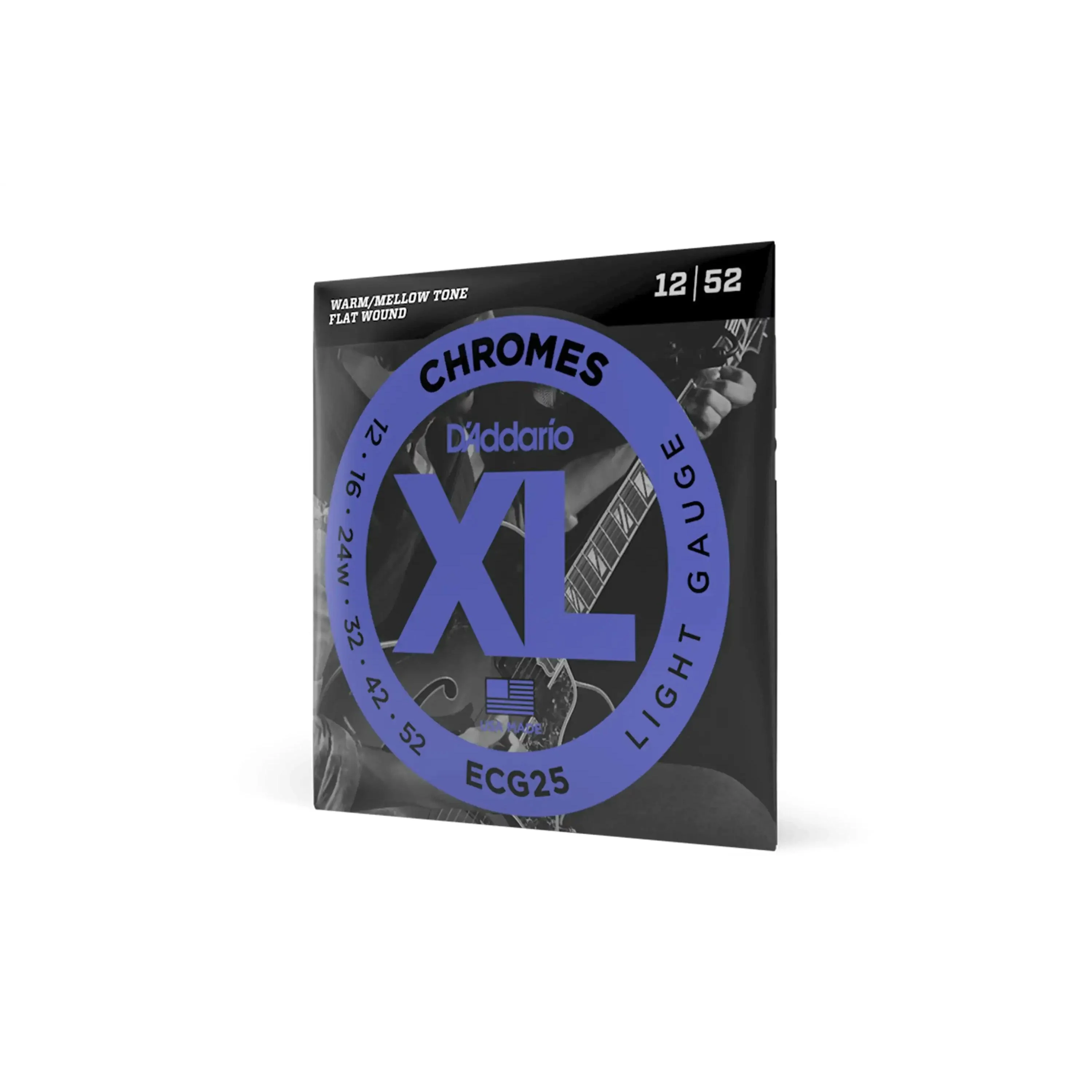 D'Addario ECG25 XL Chromes Electric Strings - Light .012-.052 - Image 3