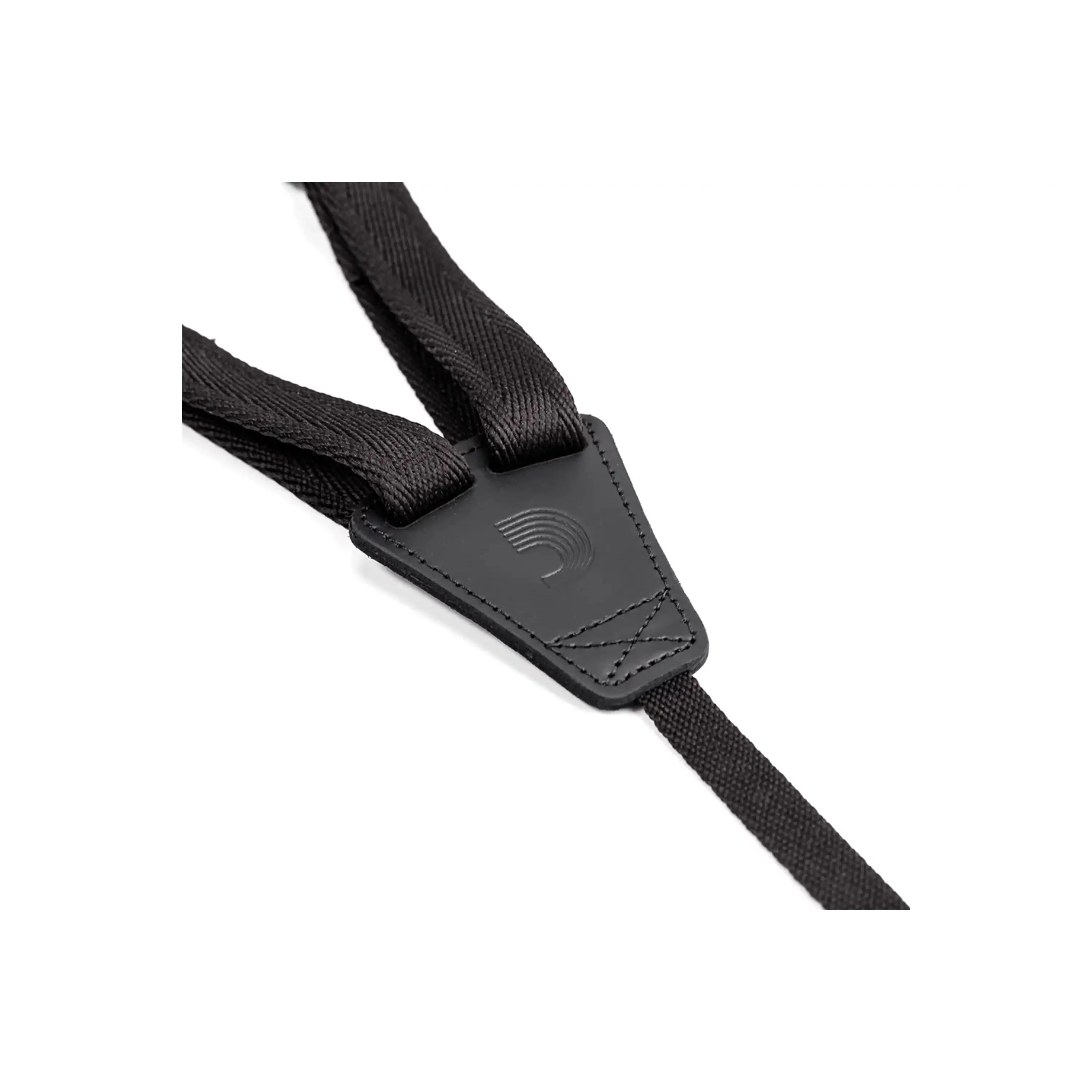 D'Addario Eco-Comfort Ukulele Strap Black (No Drilling Required) - Image 3