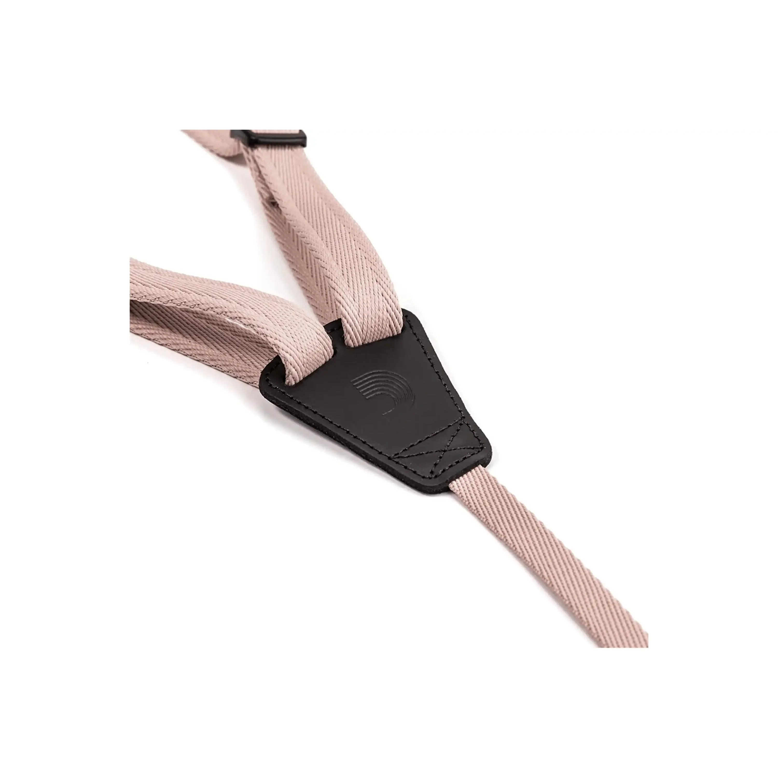D'Addario Eco-Comfort Ukulele Strap Sand Color (No Drilling Required) - Image 3