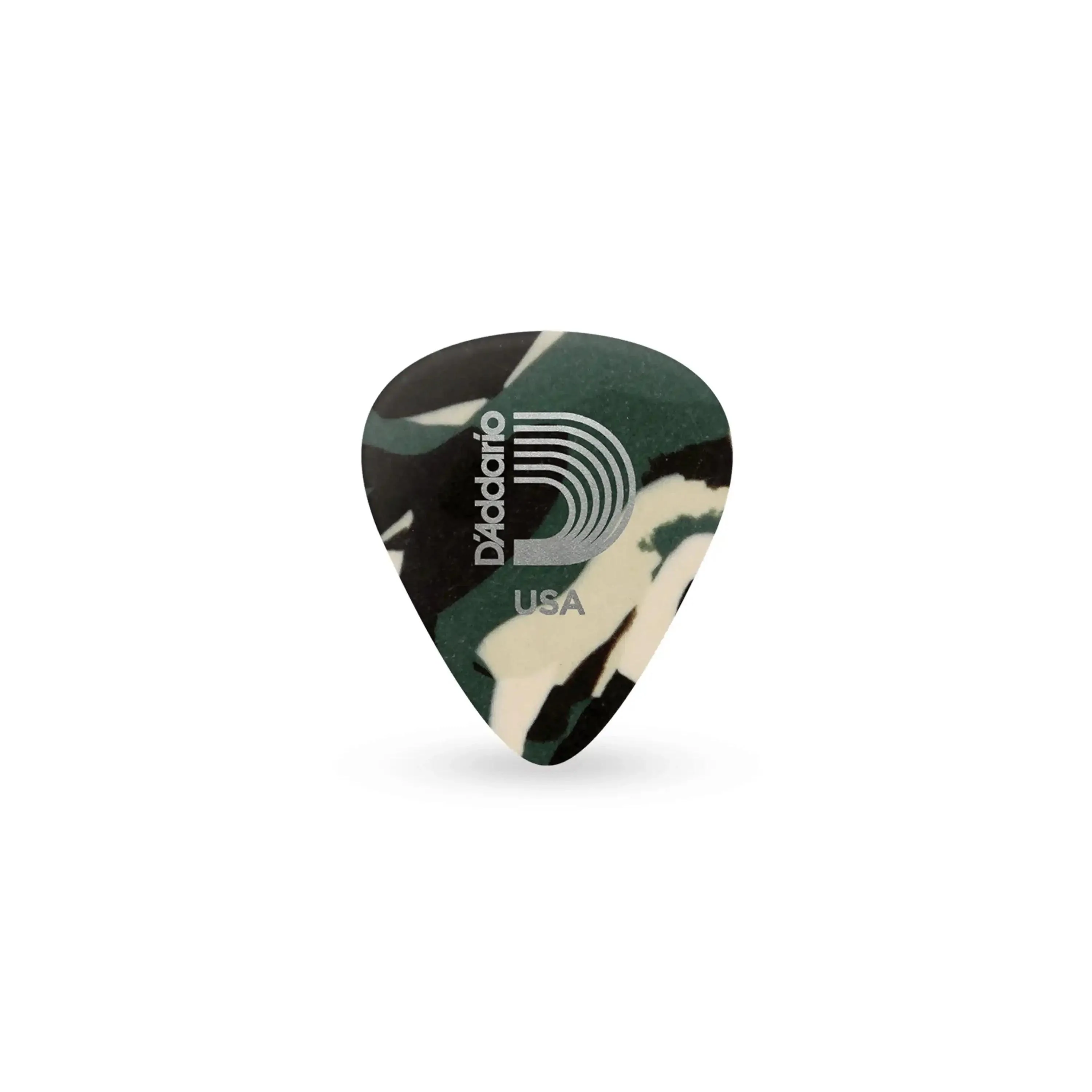 D'Addario Heavy Camouflage Celluloid 1.0mm Guitar Picks - 10 Pack