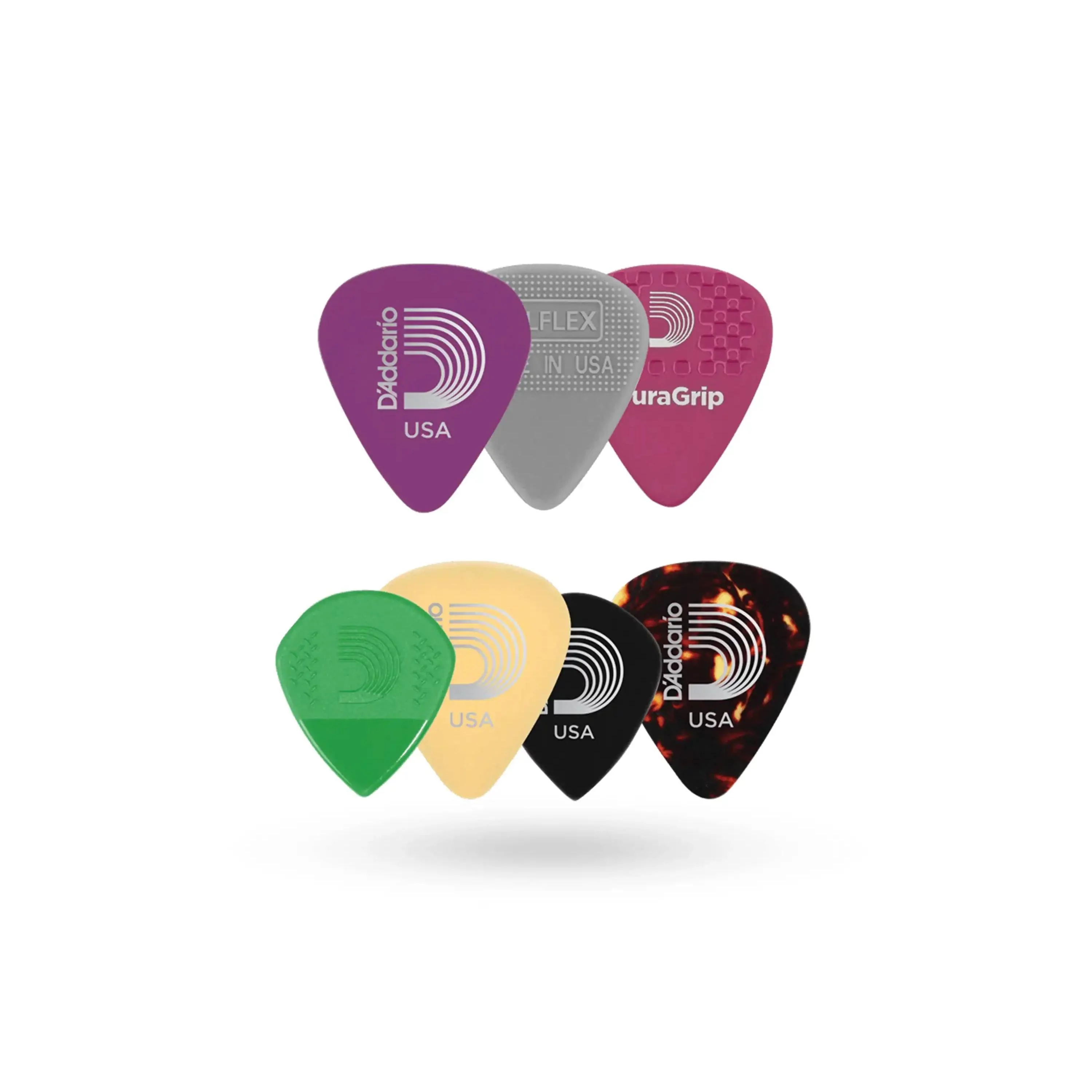 D'Addario Heavy Variety Guitar Picks - 7 Pack