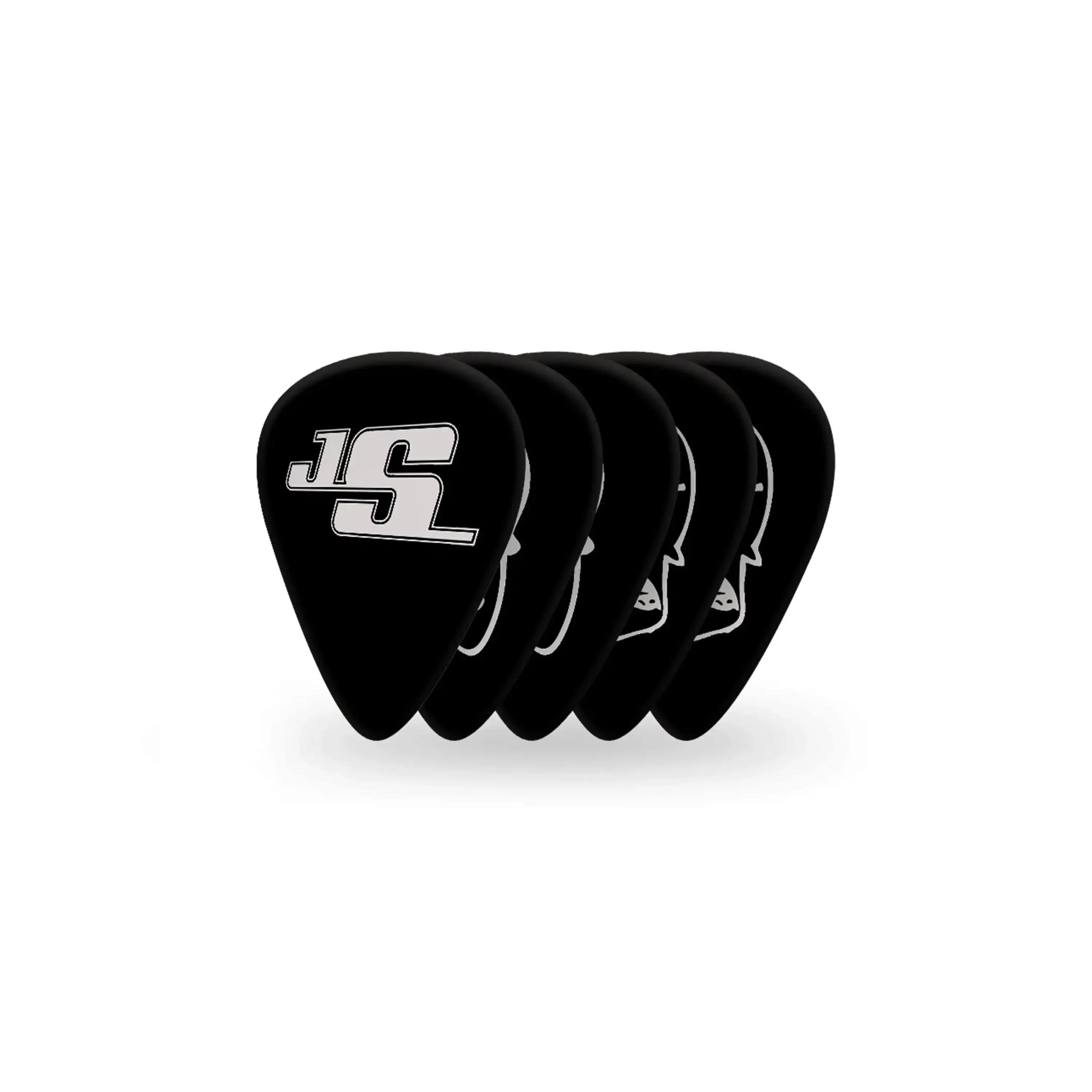 D'Addario Joe Satriani Black Signature .70mm Guitar Picks - 10 Pack - Image 3