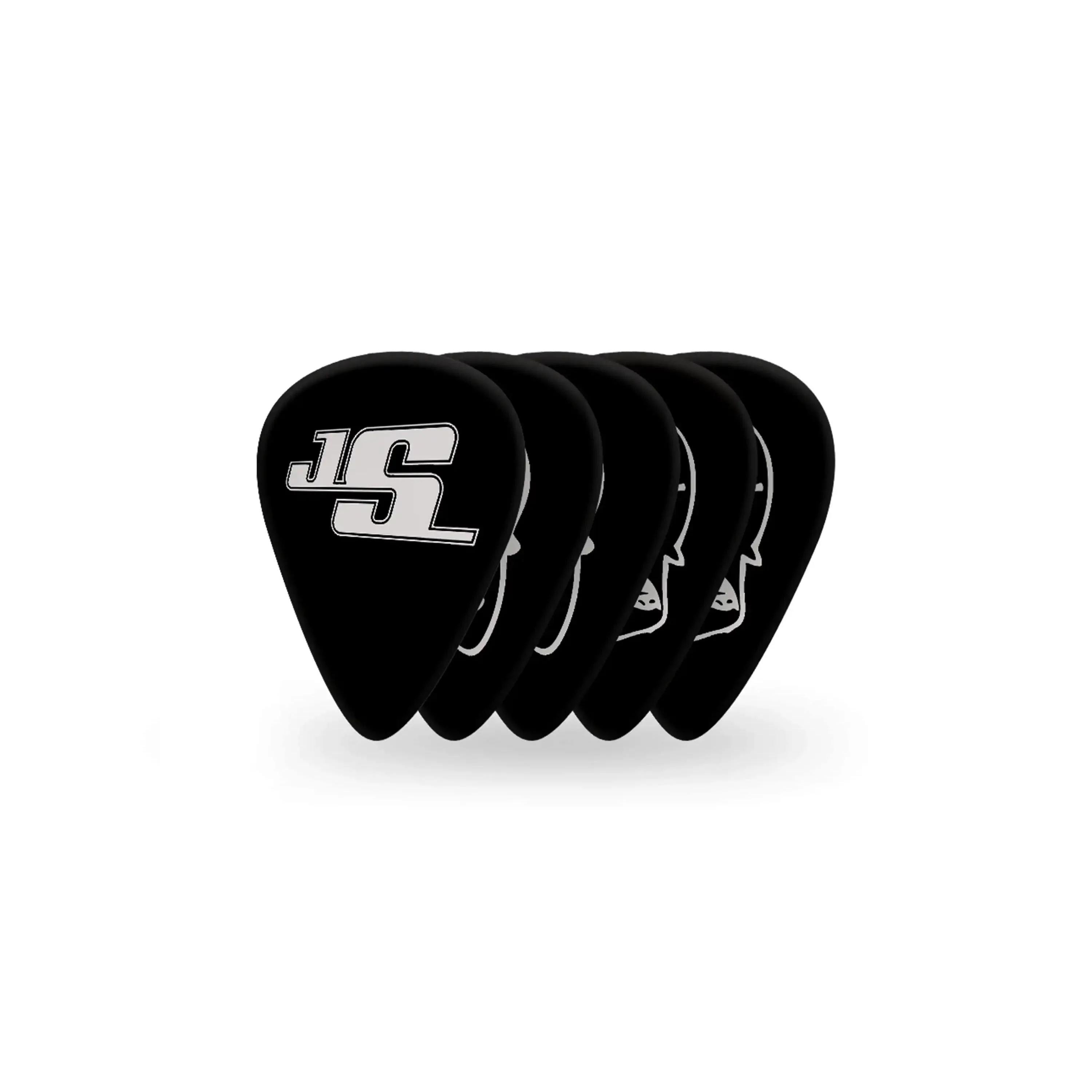 D'Addario Joe Satriani Black Signature Guitar Picks Heavy 1.0mm - 10 Pack - Image 3