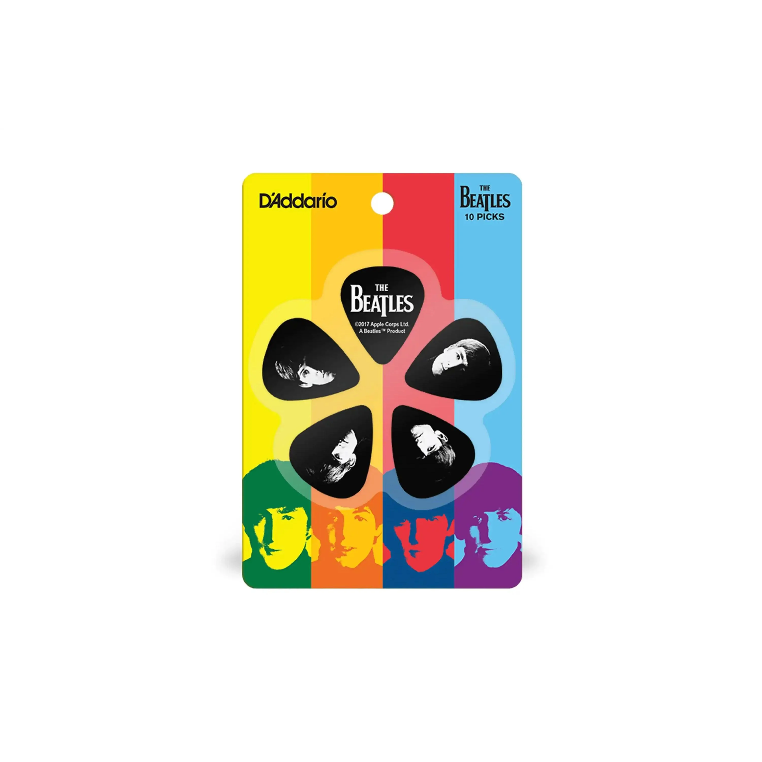 D'Addario Meet The Beatles 1.0mm Guitar Picks - 10 Pack