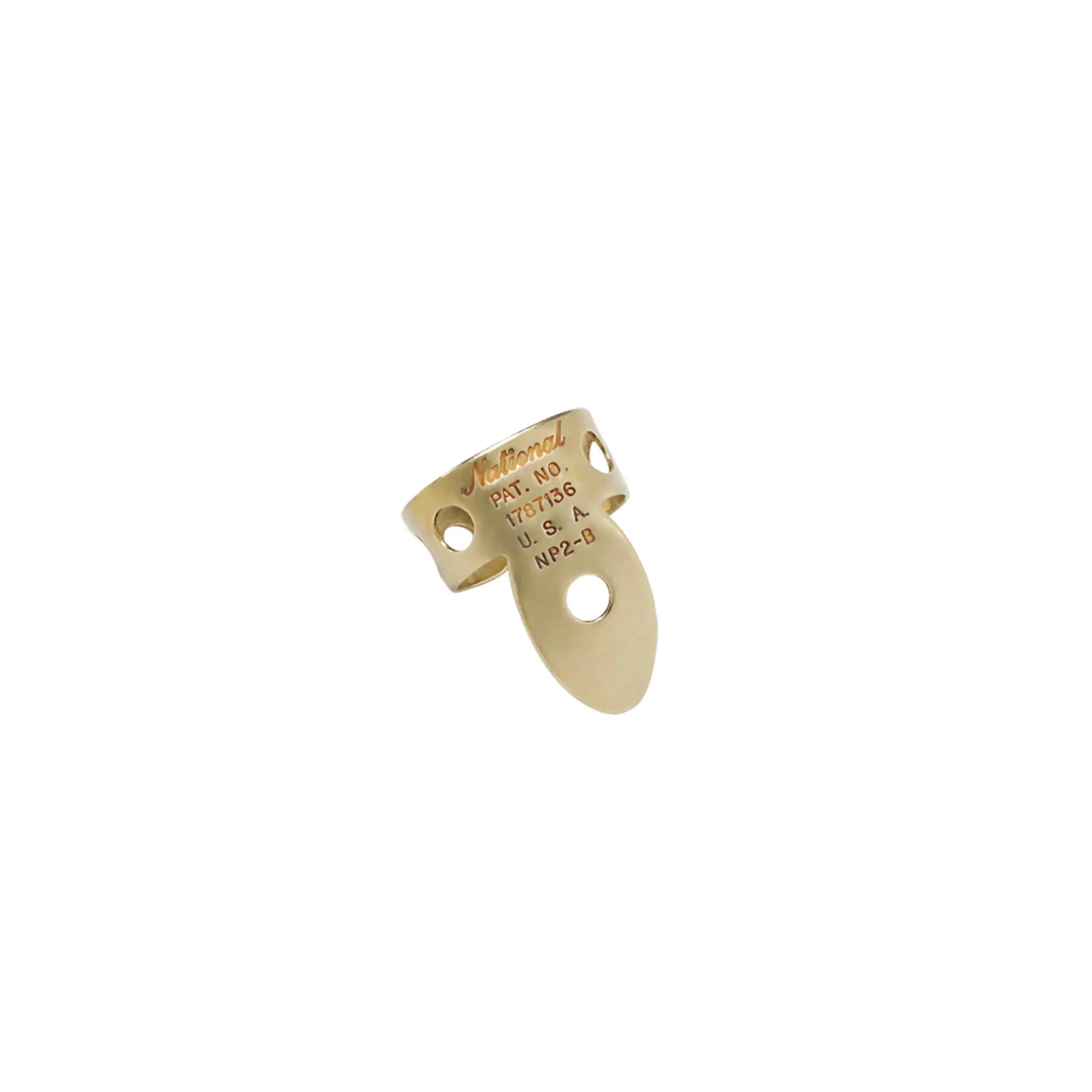 D'Addario National Brass Finger Picks - 4 Pack - Image 3