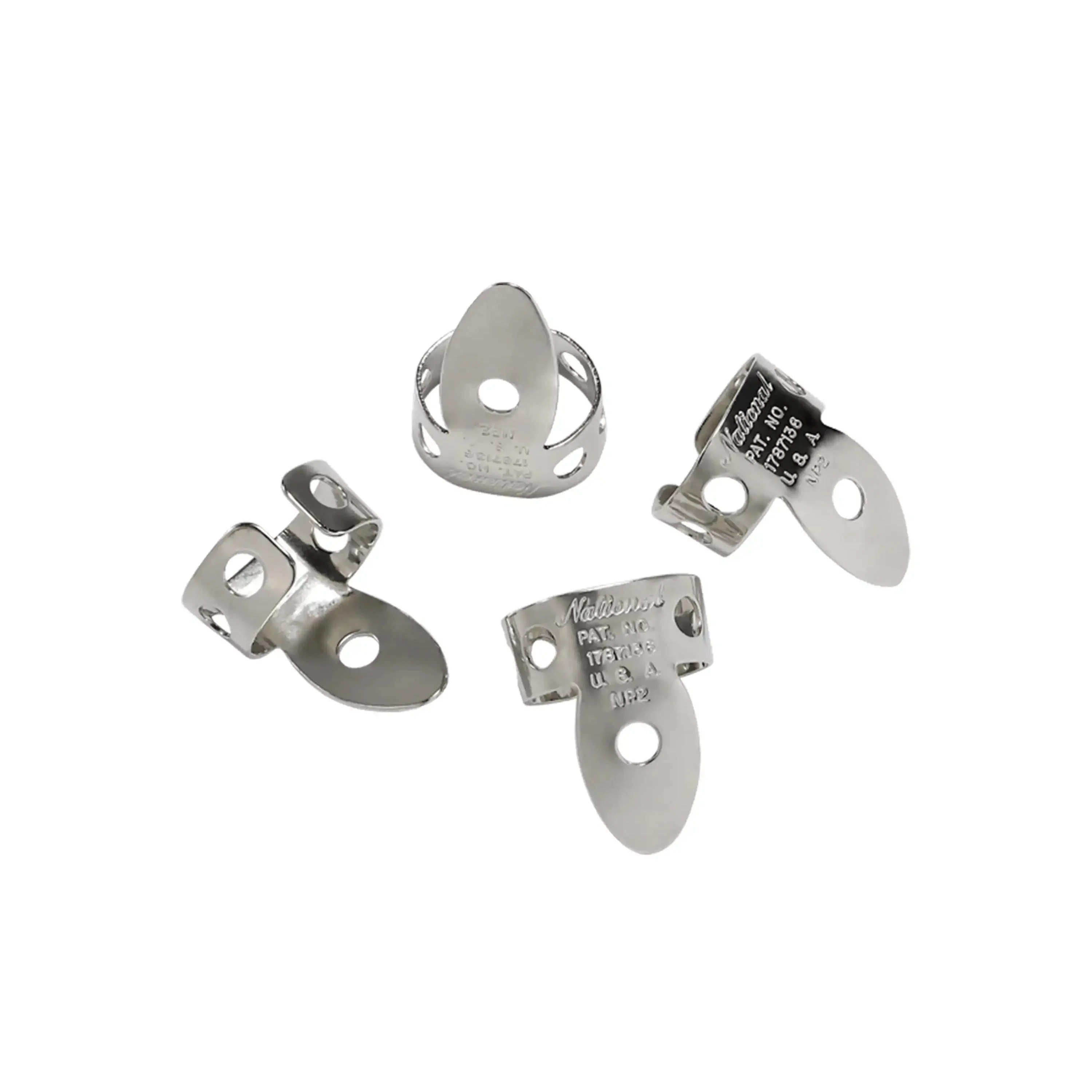 D'Addario National Nickel Finger Picks - 4 Pack