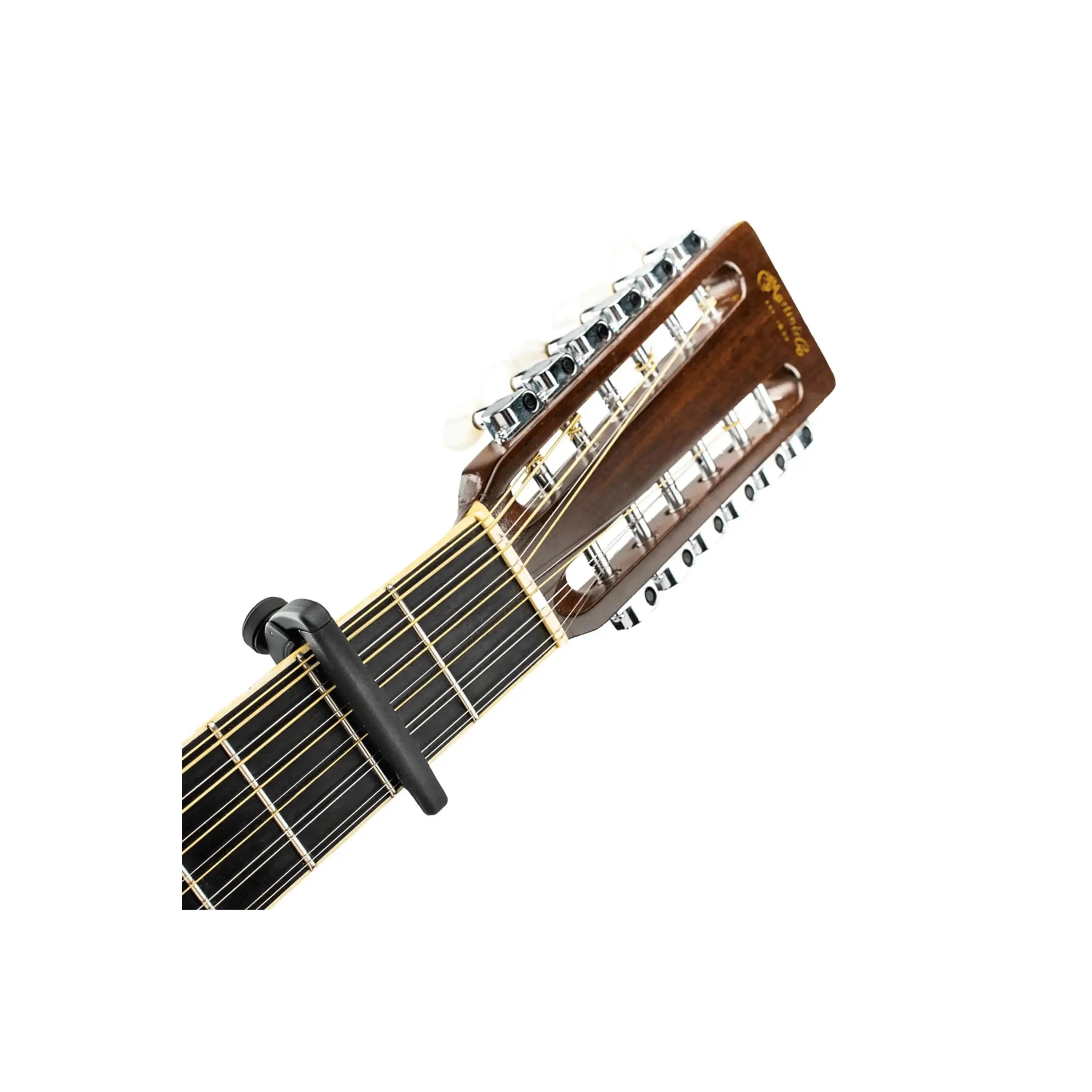 D'Addario Pro Plus Adjustable Tension Guitar Capo - Black - Image 5