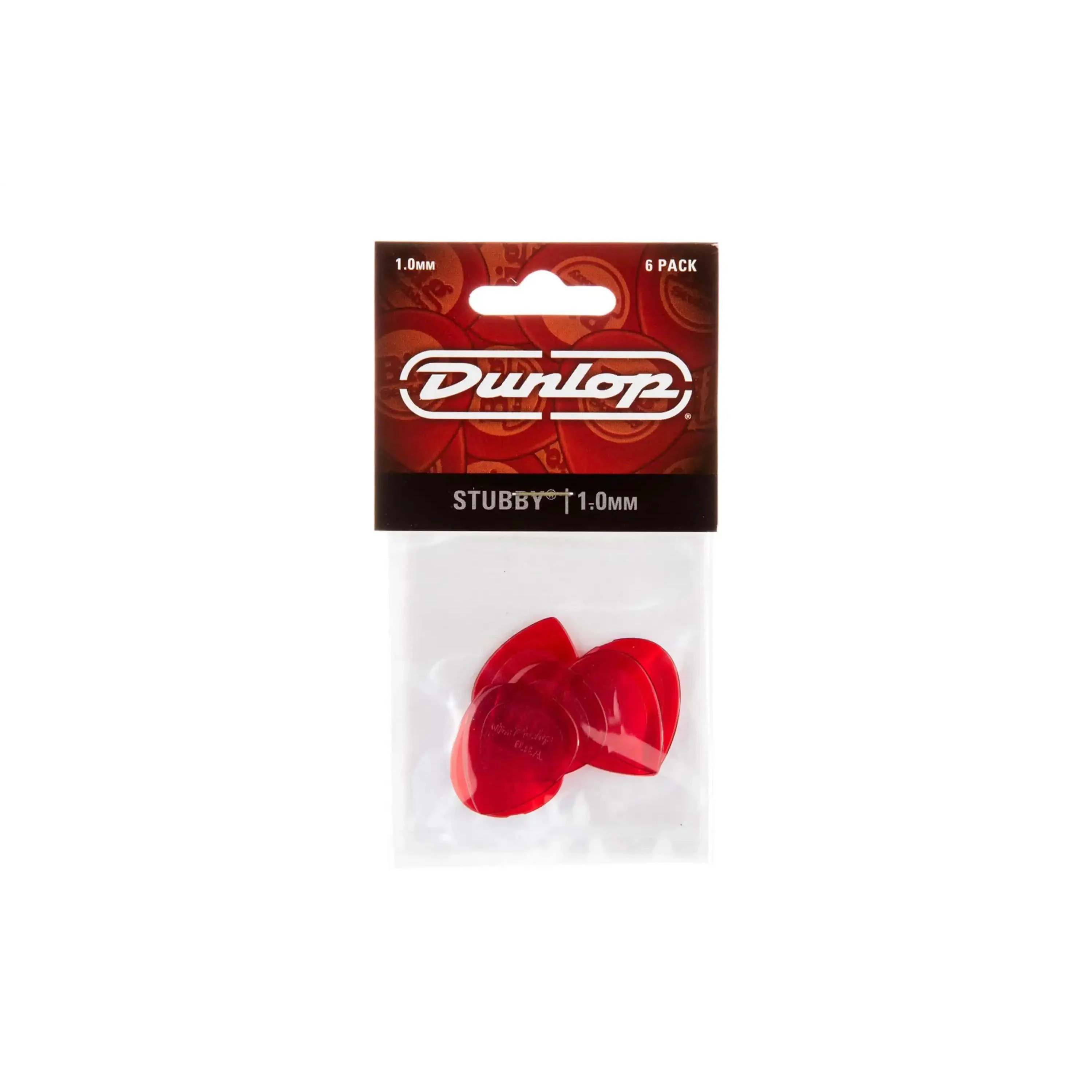 Dunlop Stubby Jazz Picks 1.0mm - 6 Pack - Image 3