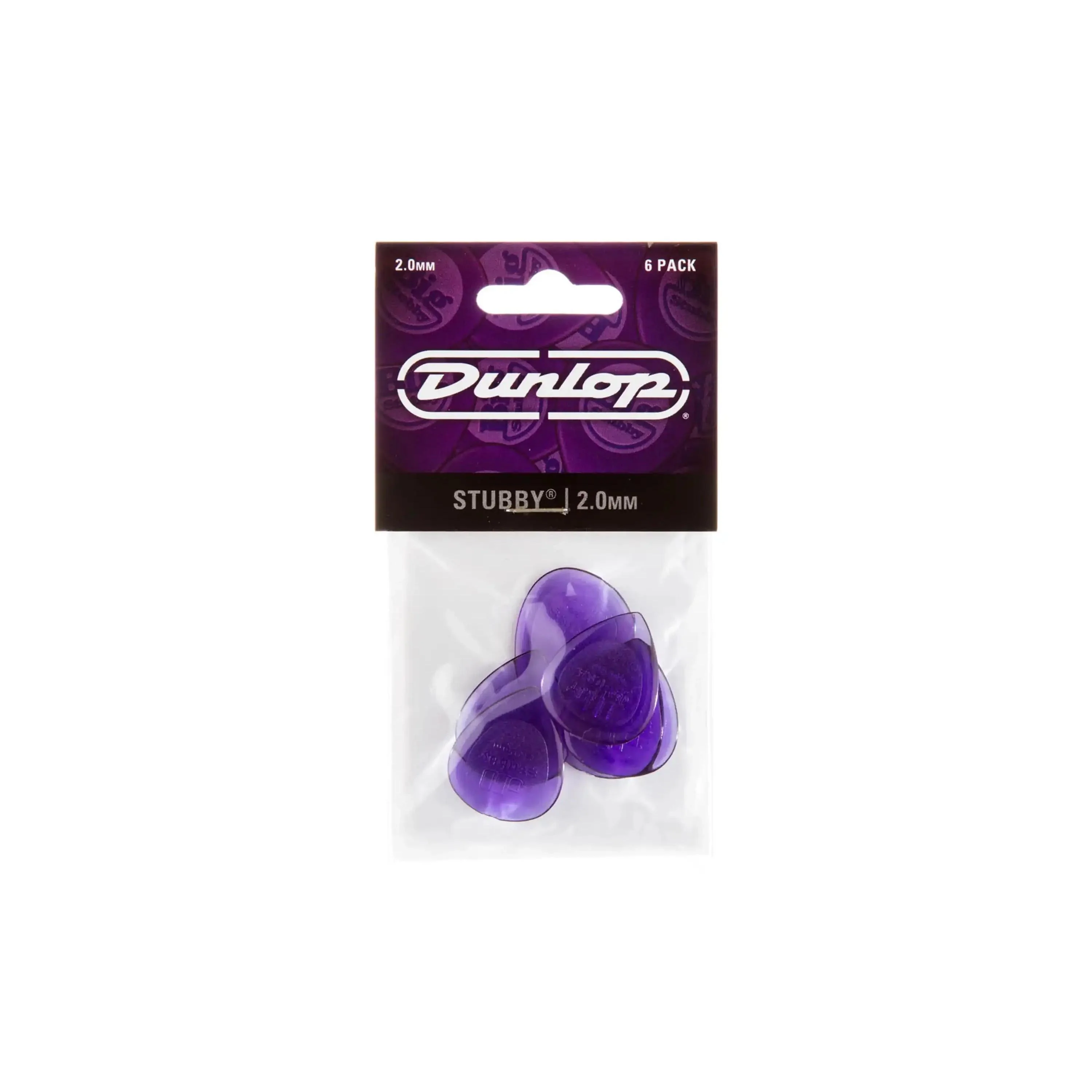 Dunlop Stubby Jazz Picks 2.0mm - 6 Pack - Image 3