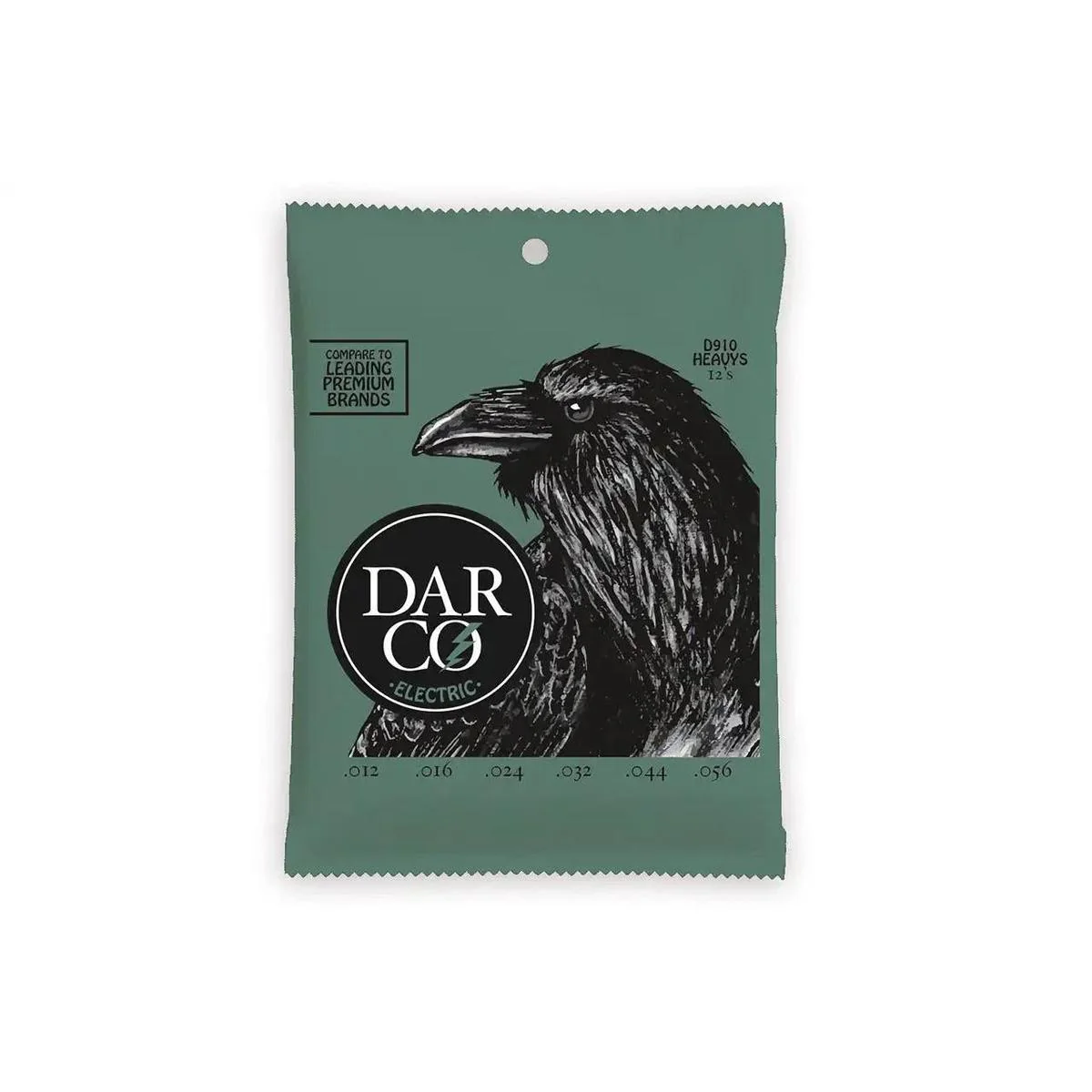 Darco D910 Nickel Wound Electric Guitar Strings - .012 -.056 Heavy