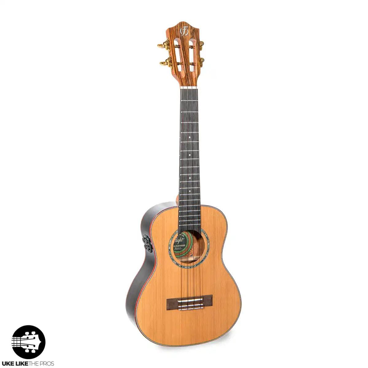 Flight Diana Tenor Electro-Acoustic Ukulele Princess Series with Soundwave Pickup System - Image 3