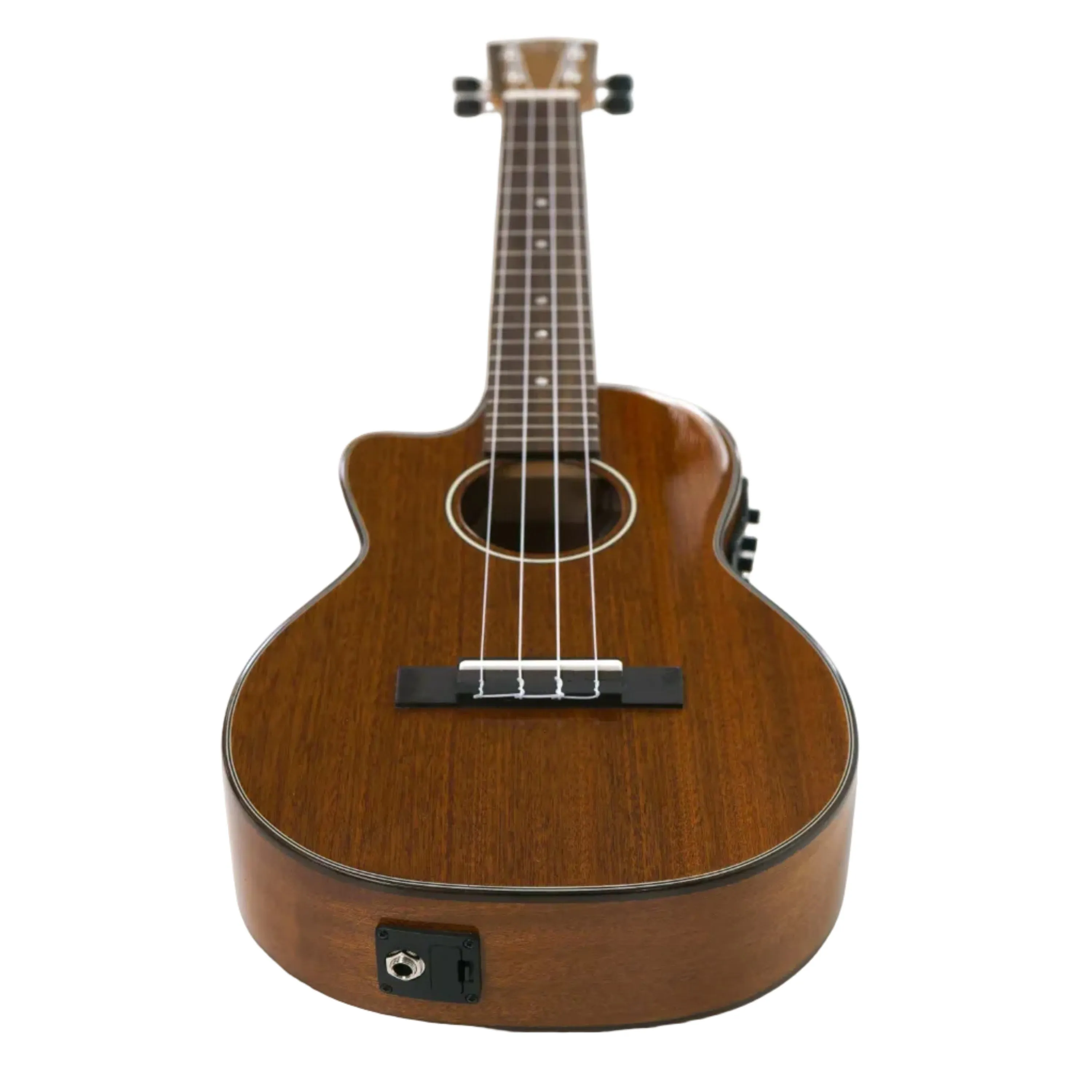 Ohana TK-35GCE-LH Left Handed Tenor Ukulele w/ EQ - Discounted - Image 4