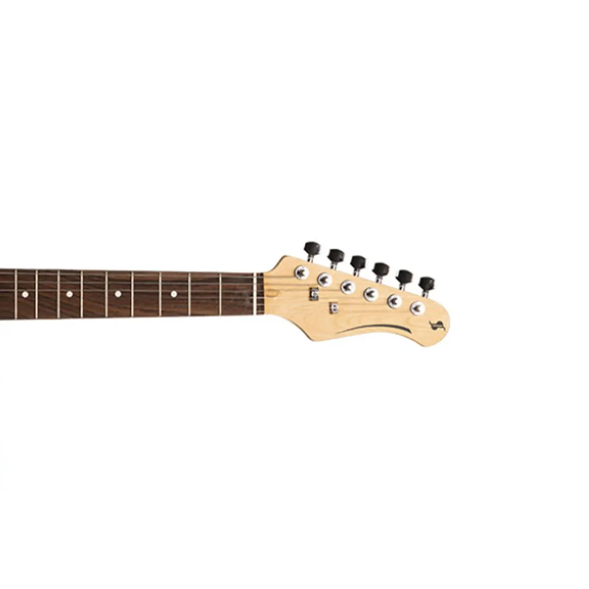 Stagg SES-30-BK Standard Strat Style Electric Guitar - Black - Blemished - Image 7