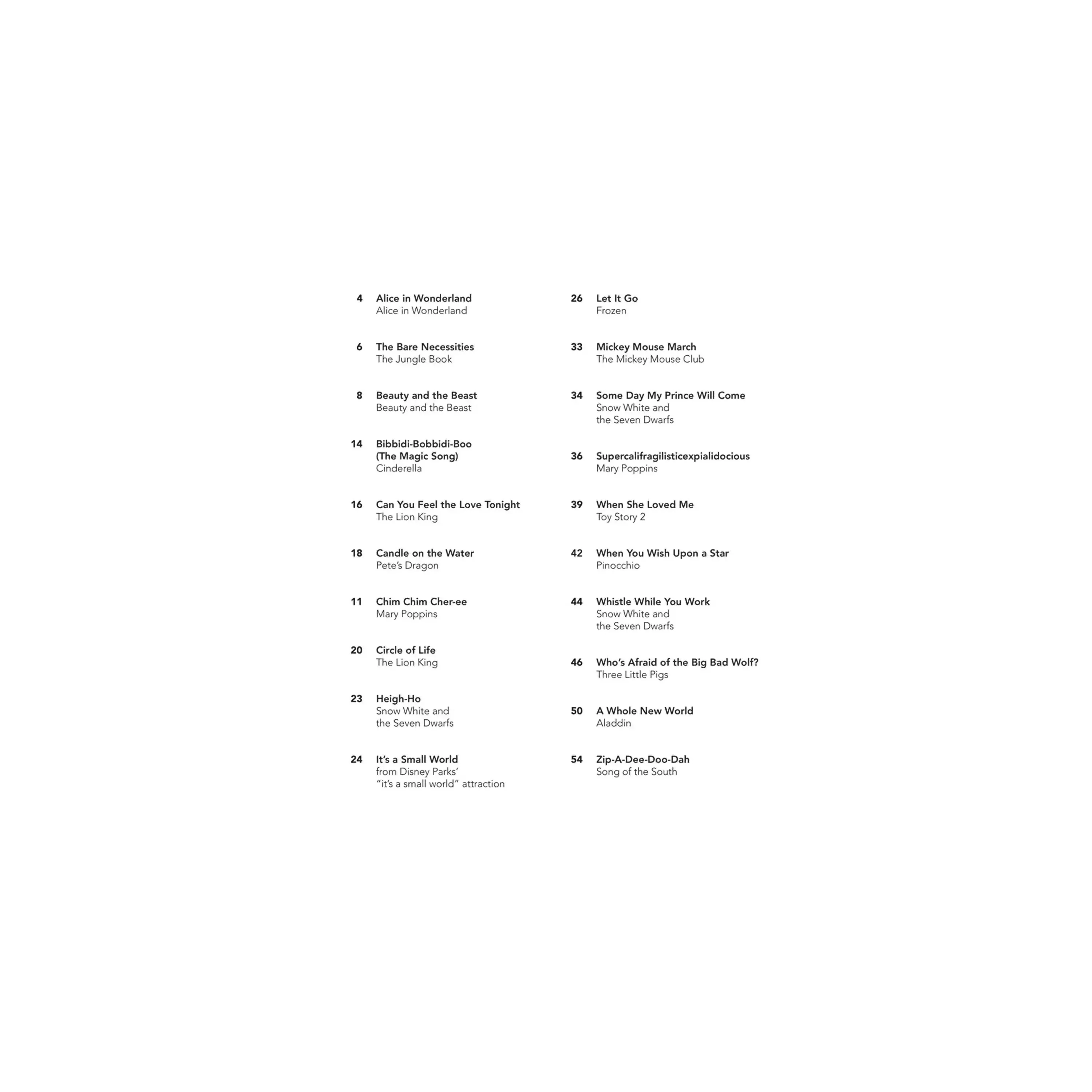 Disney Songs for Baritone Ukulele - Image 2