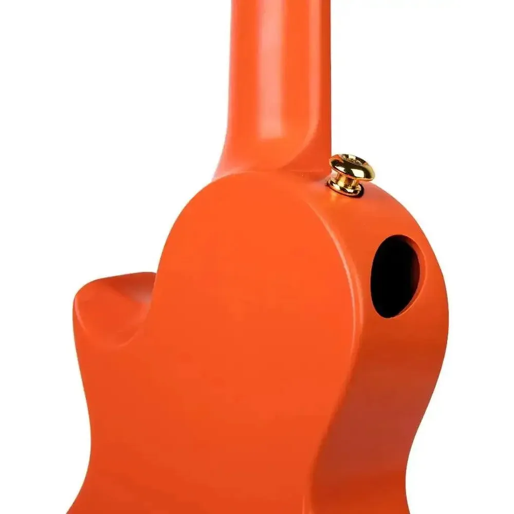 Enya Nova U Carbon Fiber Acoustic Concert Ukulele - Orange - Image 5