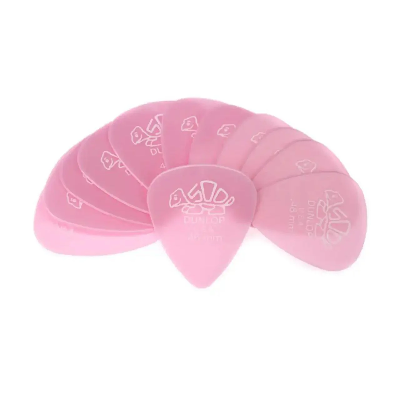 Dunlop Delrin 500 Light Pink .46mm Guitar Picks - 72 Pack