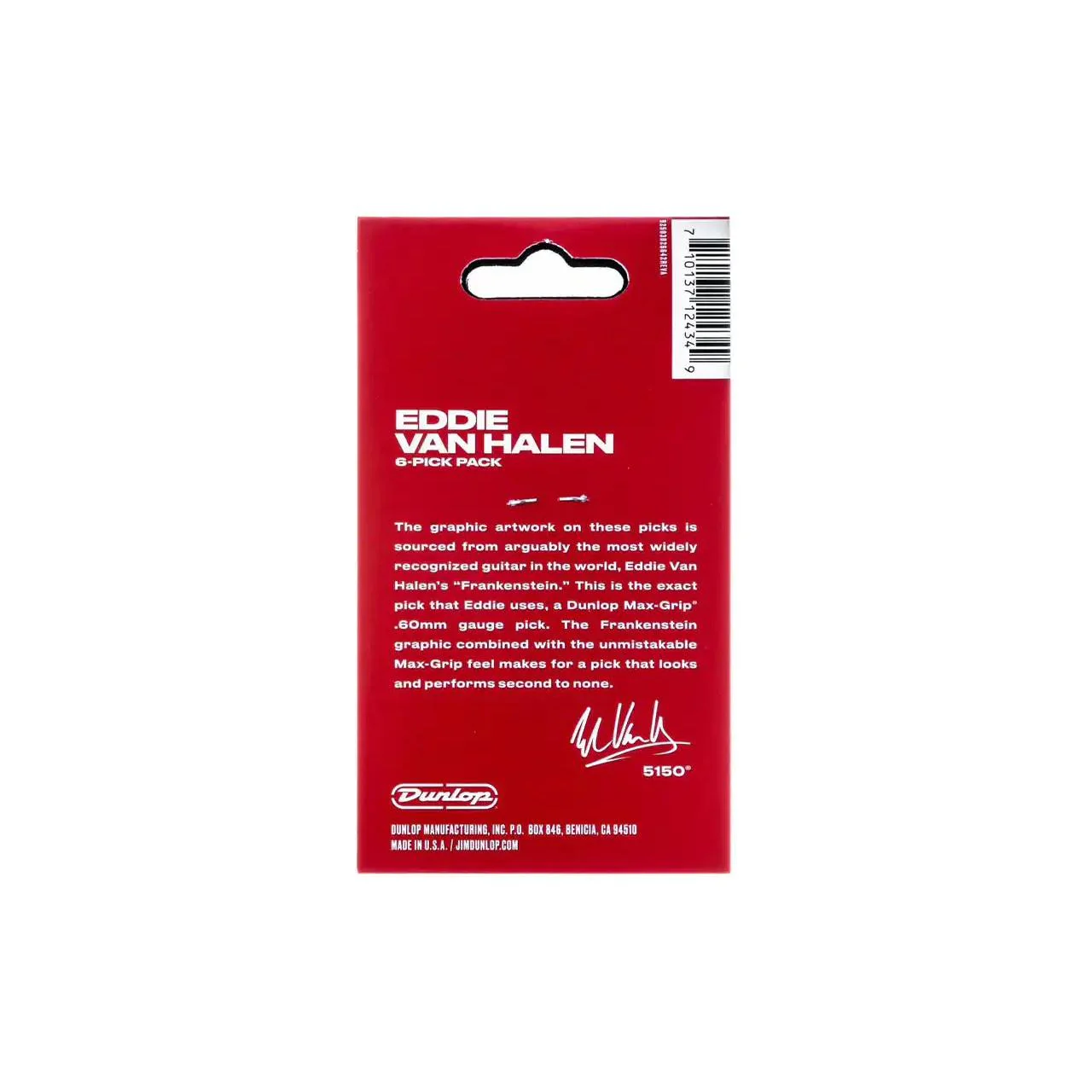 Dunlop EVH Frankenstein Picks EVH-02 (6 Pack) - Image 2