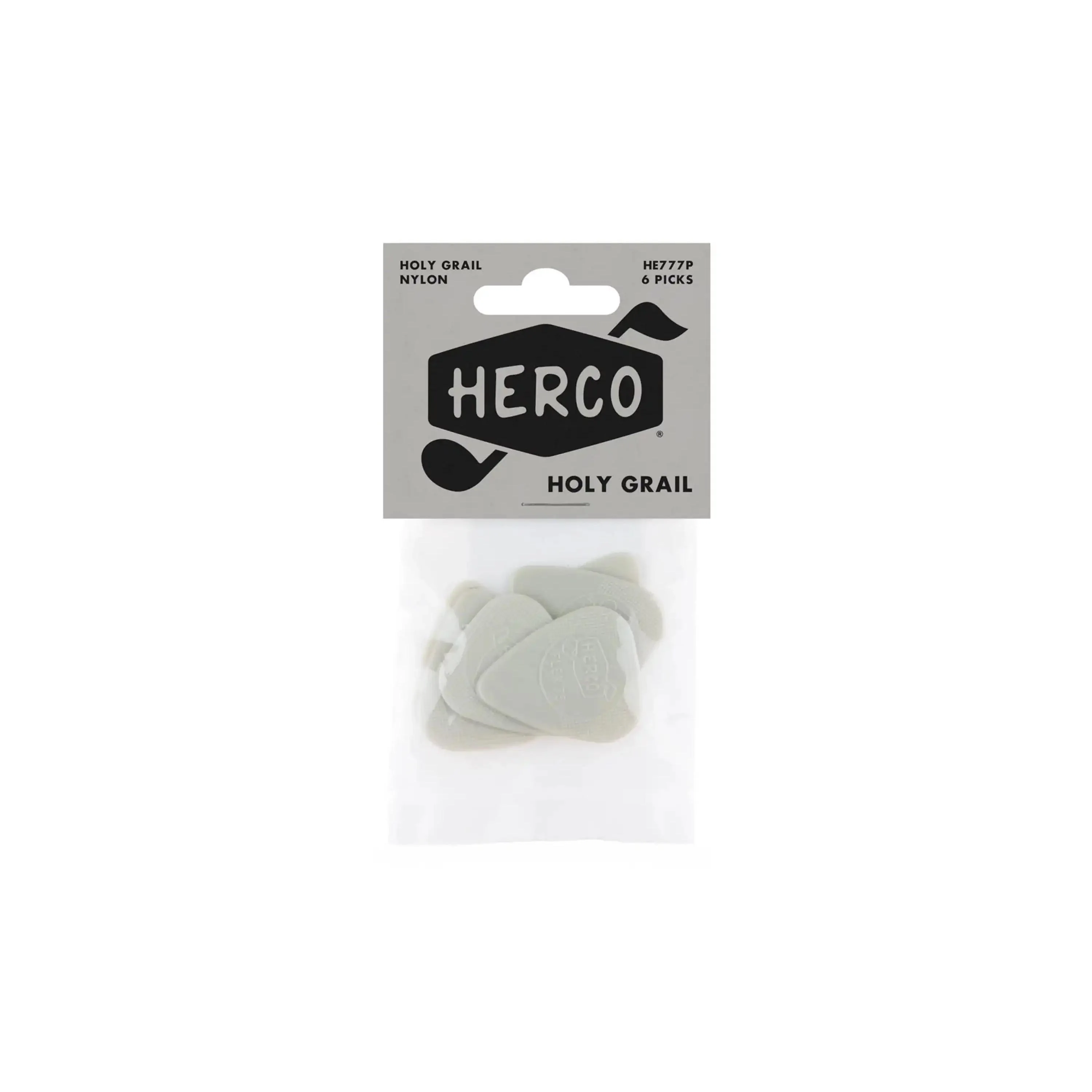Dunlop Herco® Holy Grail Nylon Guitar and Ukulele Picks 6 Pack - Image 3