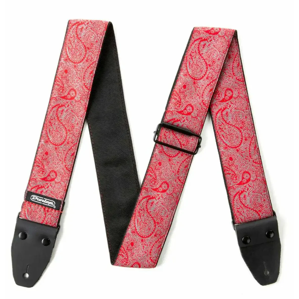 Dunlop Jacquard Paisley Red Strap - Image 2