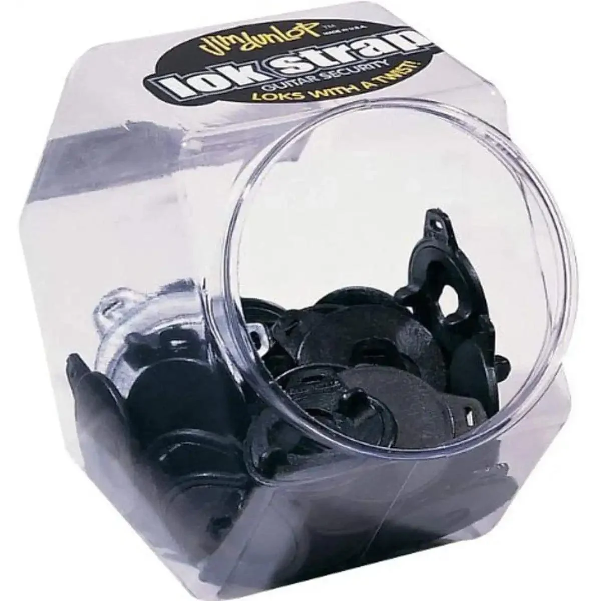 Dunlop 7036 Jar of 36-Plastic Straplocks
