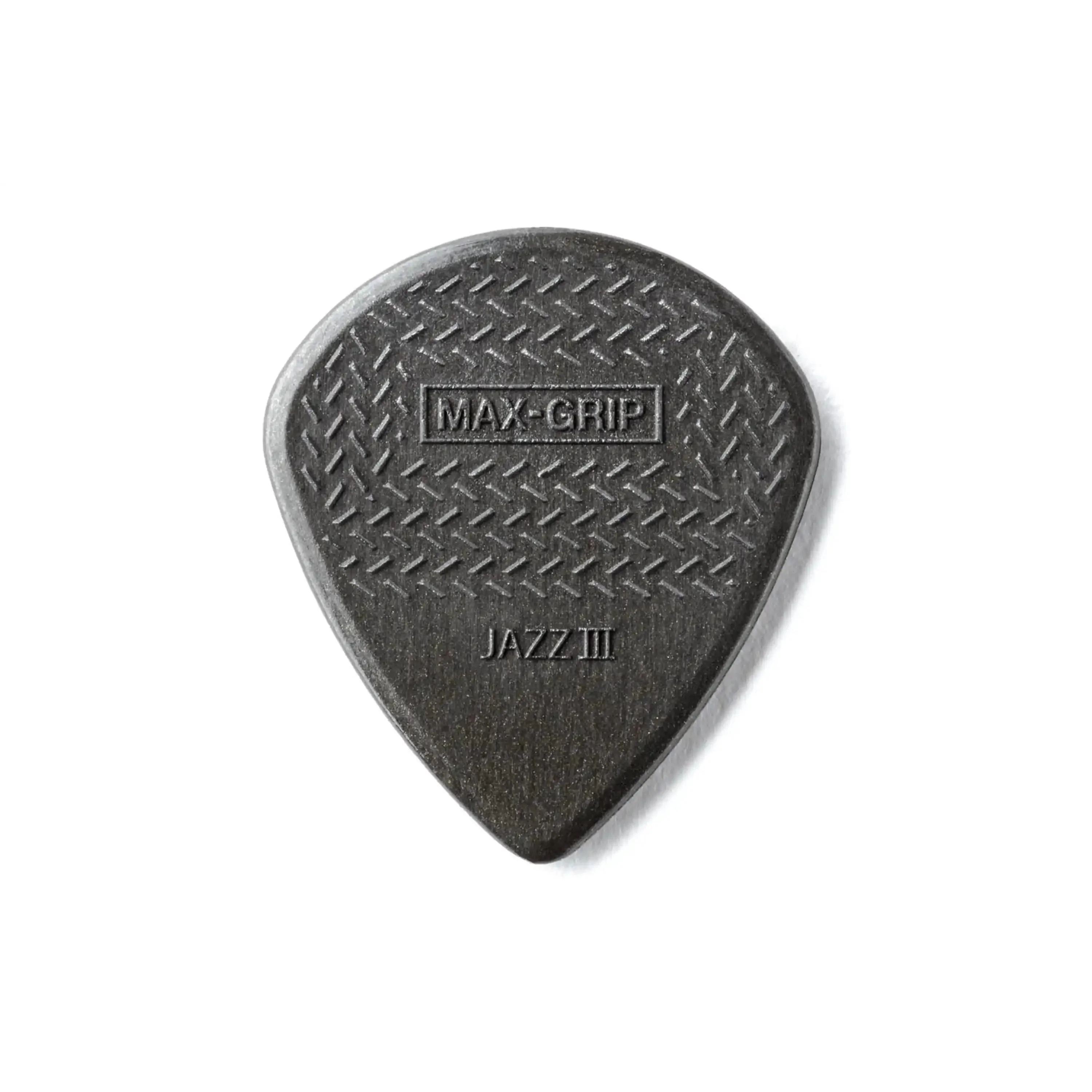 Dunlop Max-Grip® Jazz III Carbon Fiber Guitar & Ukulele Picks 6 Pack